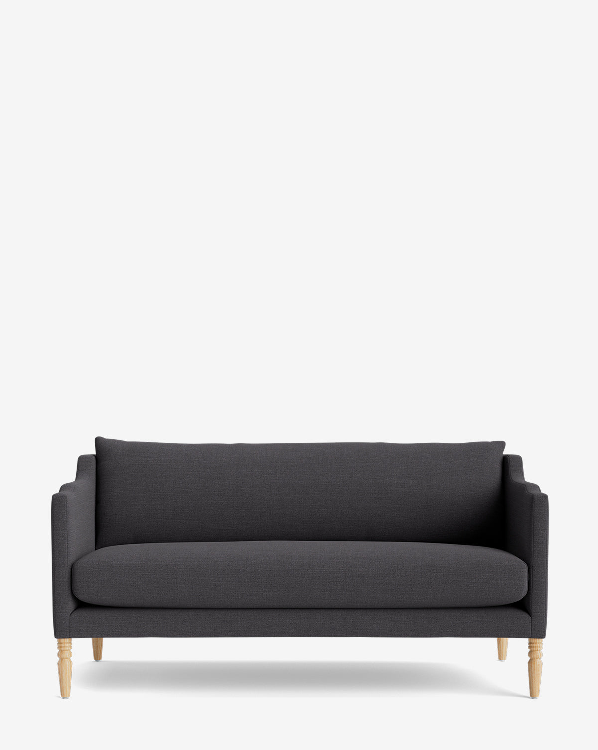 Dark gray Gemma Loveseat design from McGee & Co,
