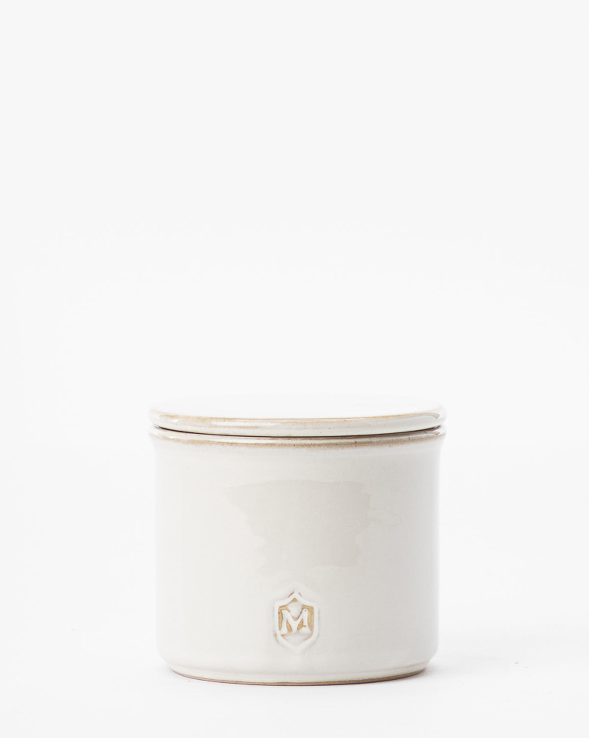 Glazed Stoneware Salt Cellar