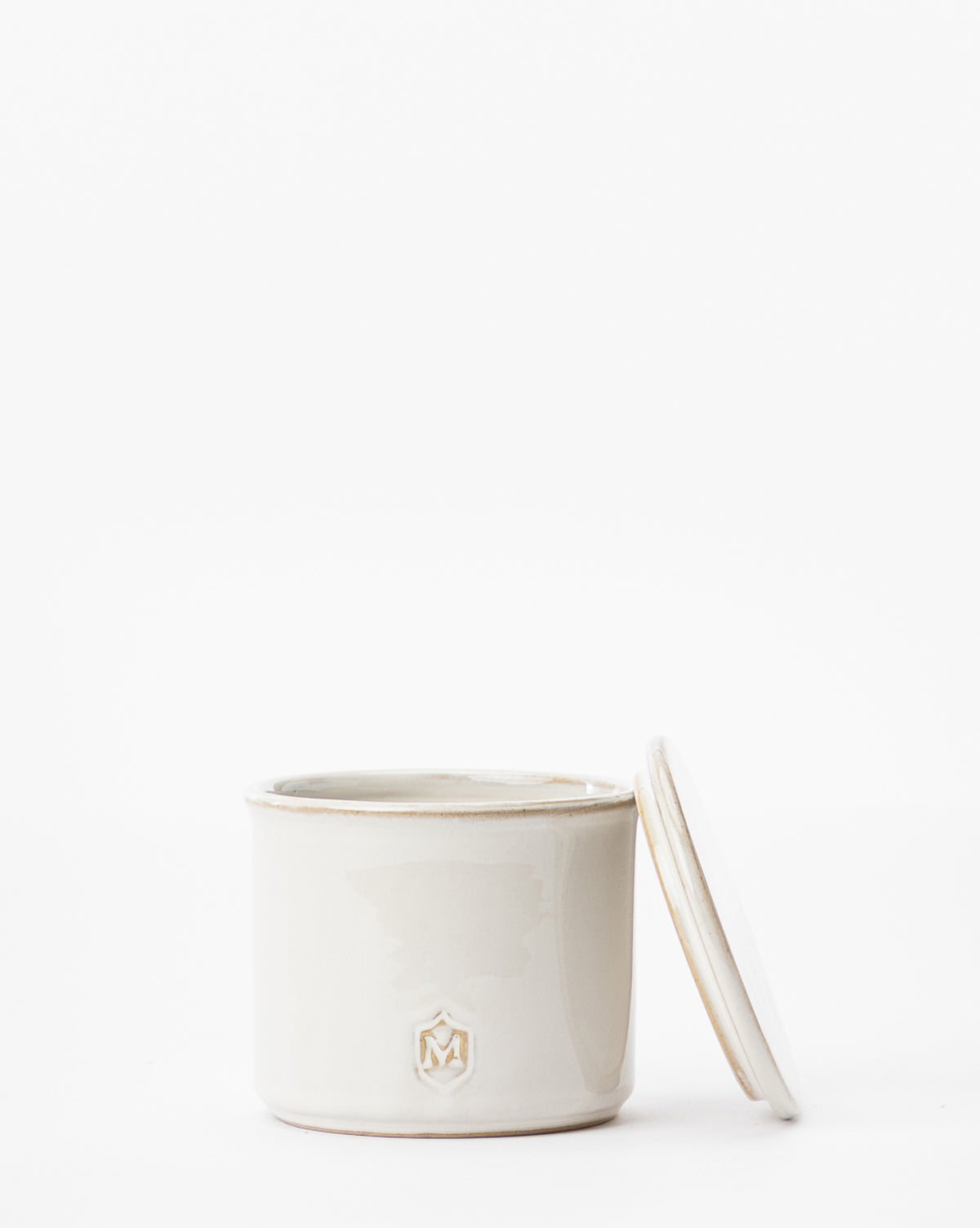 Glazed Stoneware Salt Cellar