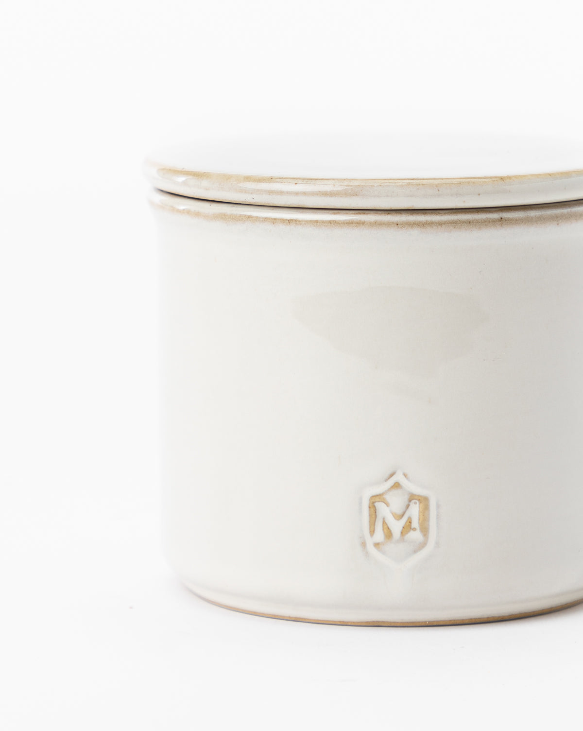 Glazed Stoneware Salt Cellar