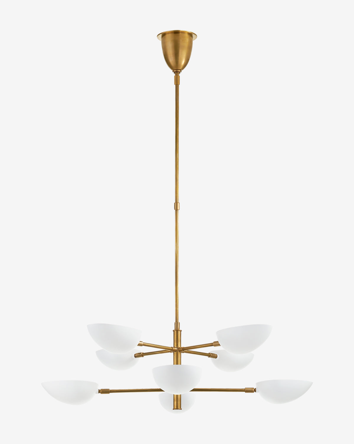 Graphic Large Two-Tier Chandelier
