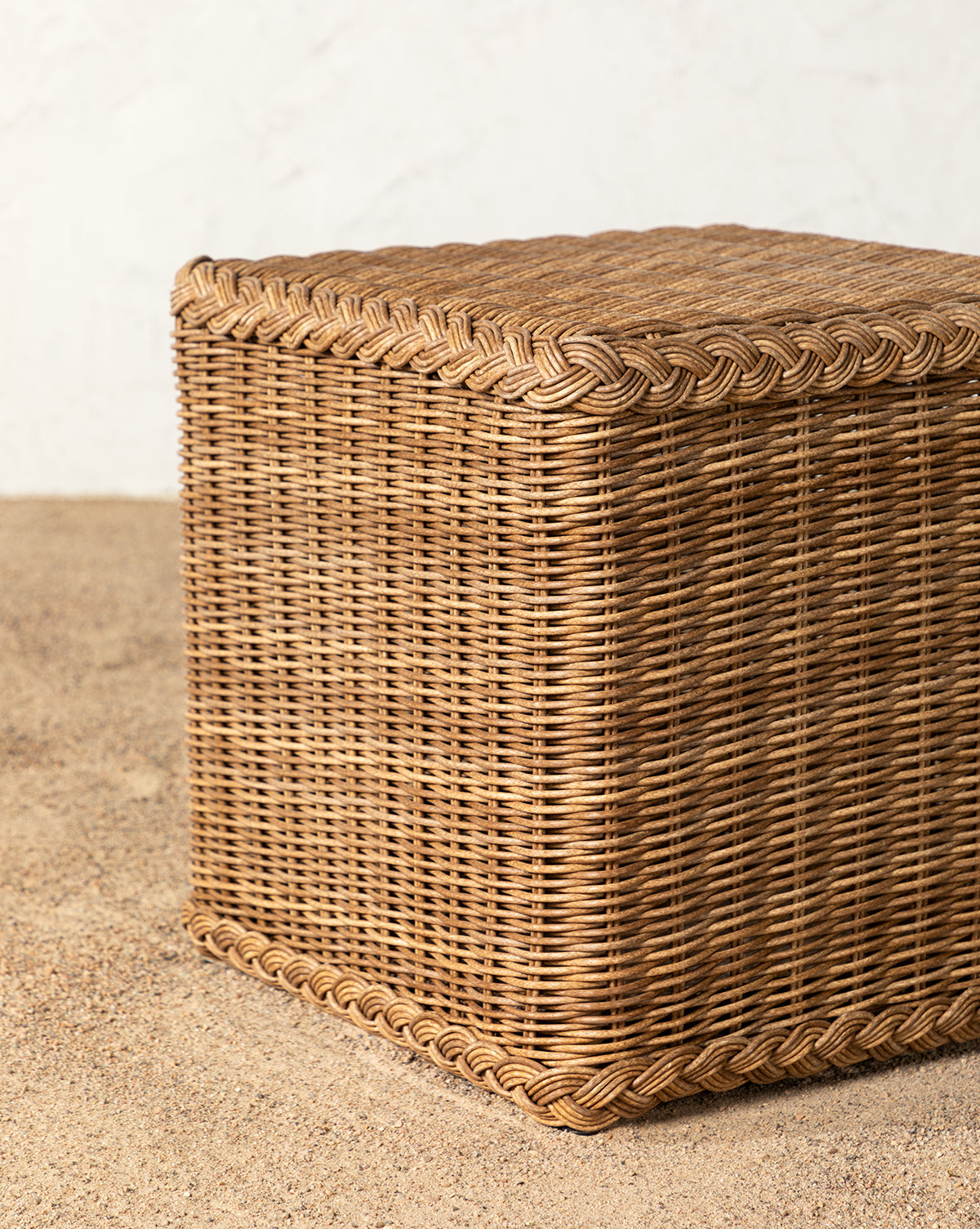 lounge outdoor furniture, backyard lounge, outdoor ottoman, outdoor chair with ottoman