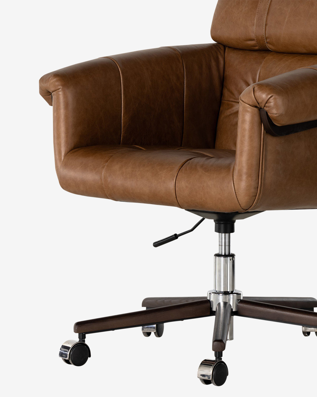 Hemswirth Leather Desk Chair