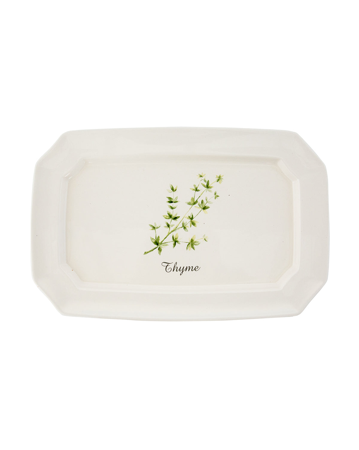 Herbal Printed Platters