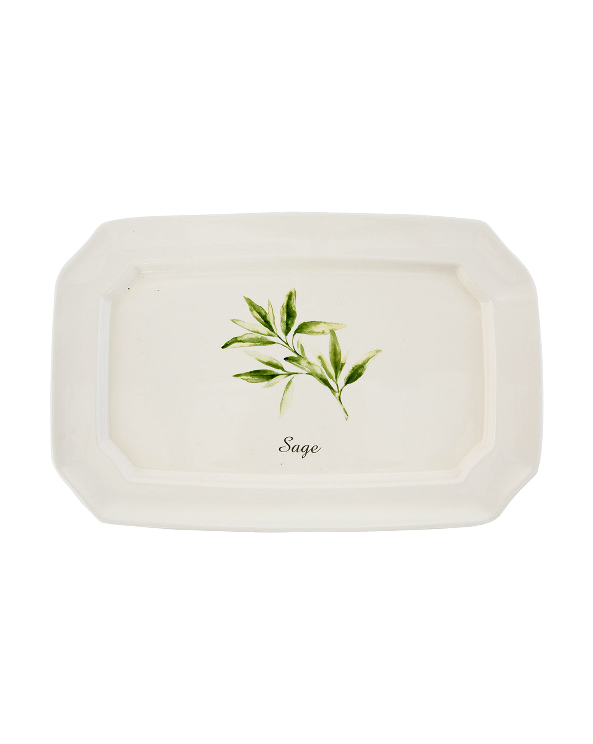 Herbal Printed Platters