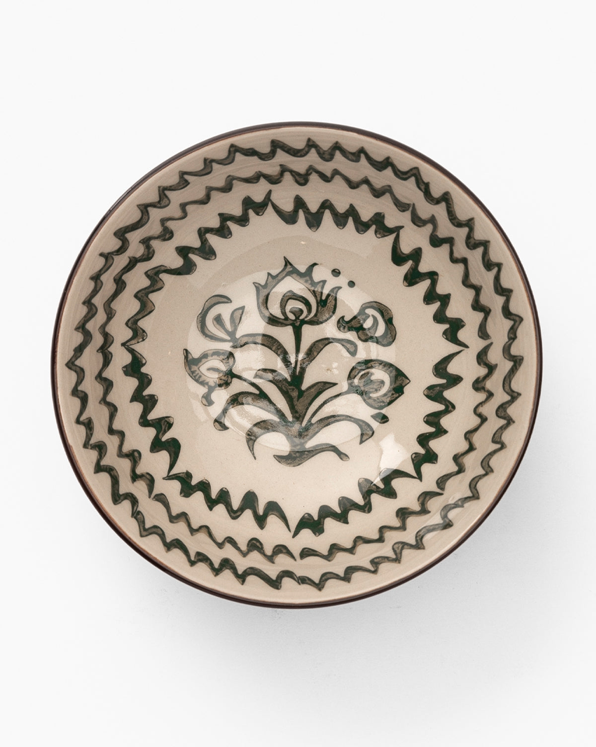 Mattia Hand-Painted Bowl