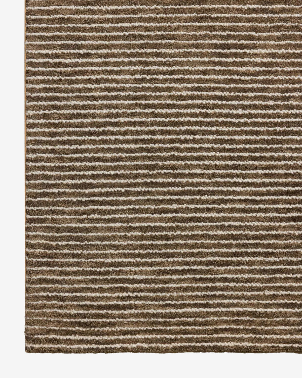 Inara Brown Hand-Tufted Wool Rug