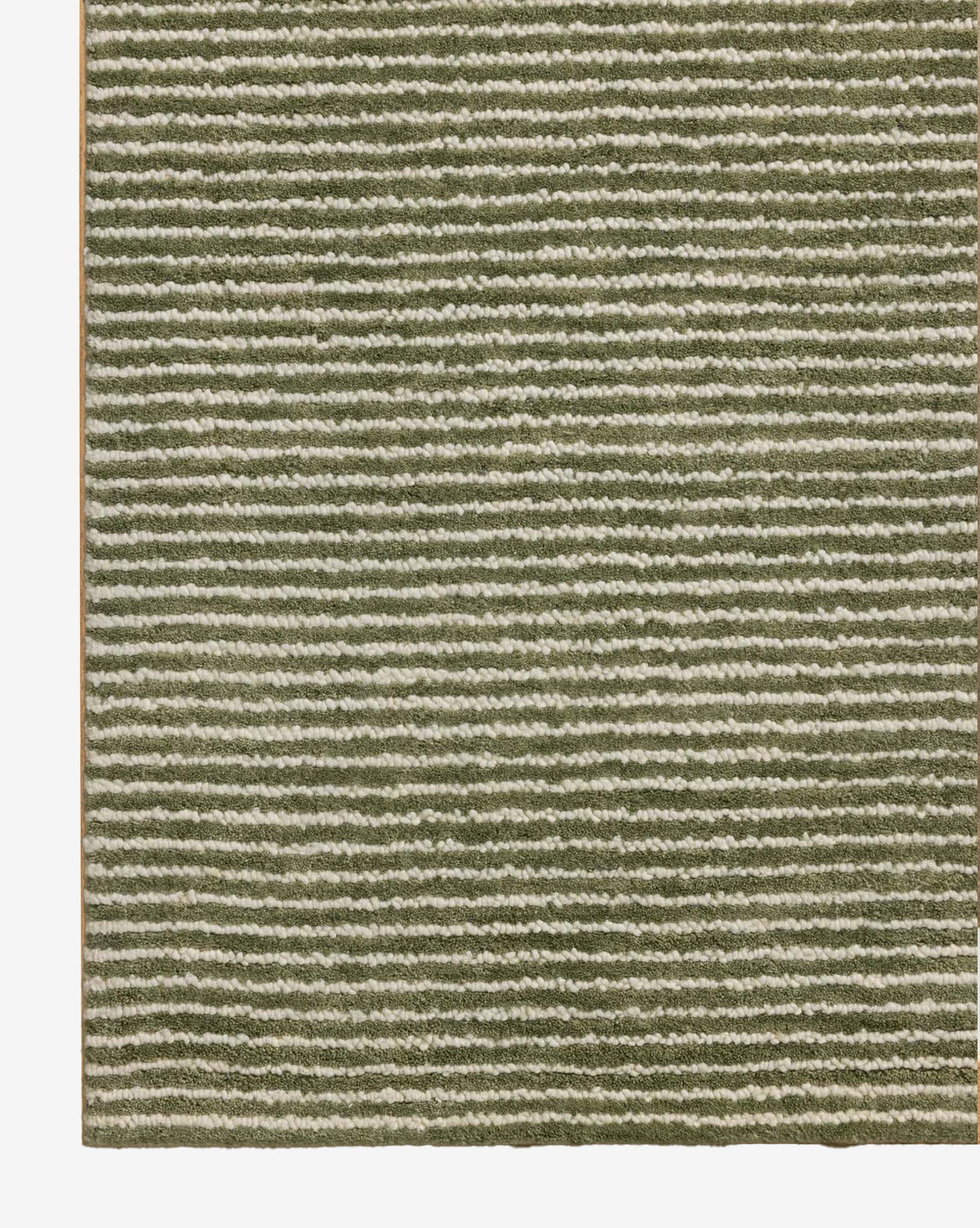 Inara Green Hand-Tufted Wool Rug