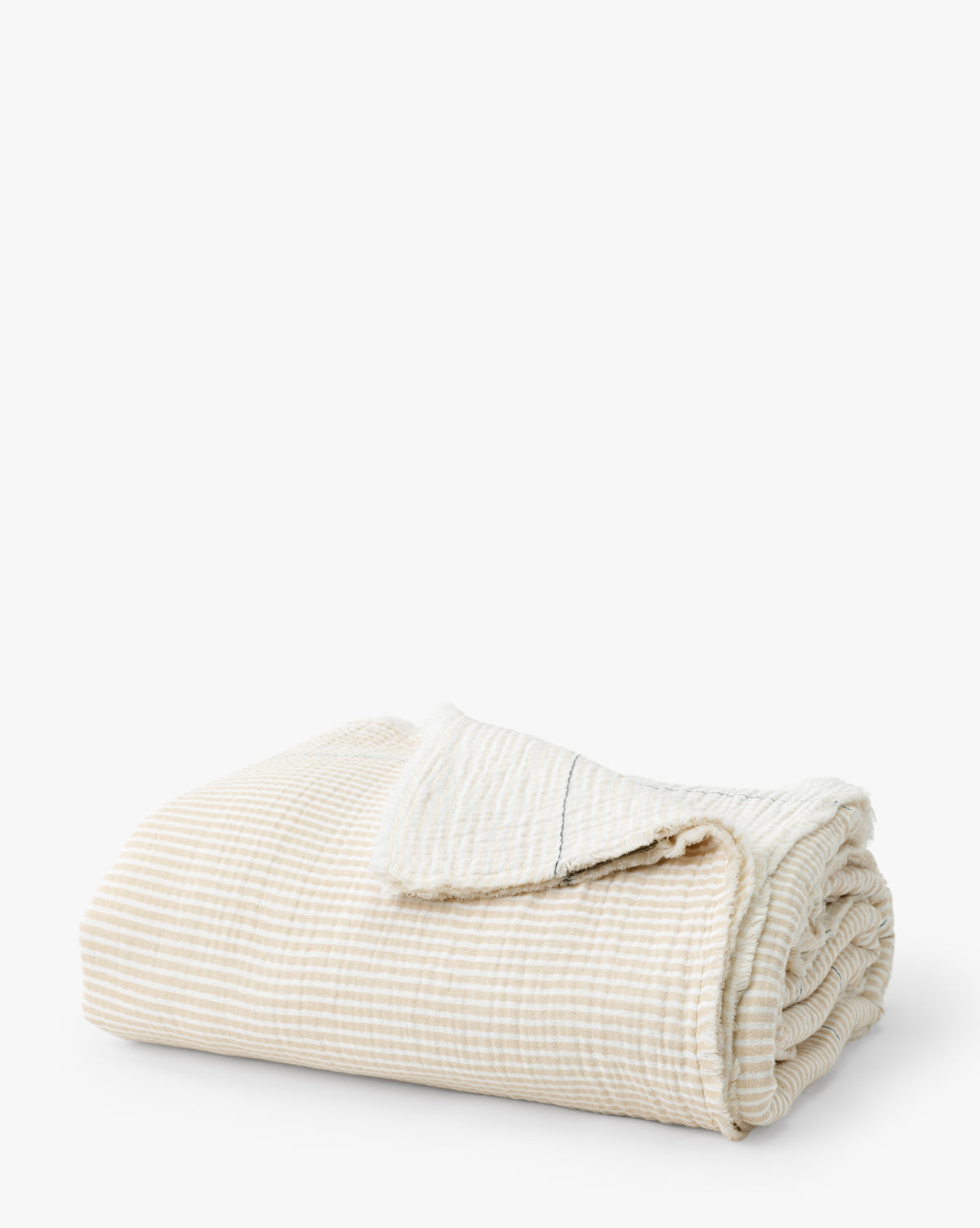 McGee & Co. lightweight 100% cotton coverlet.