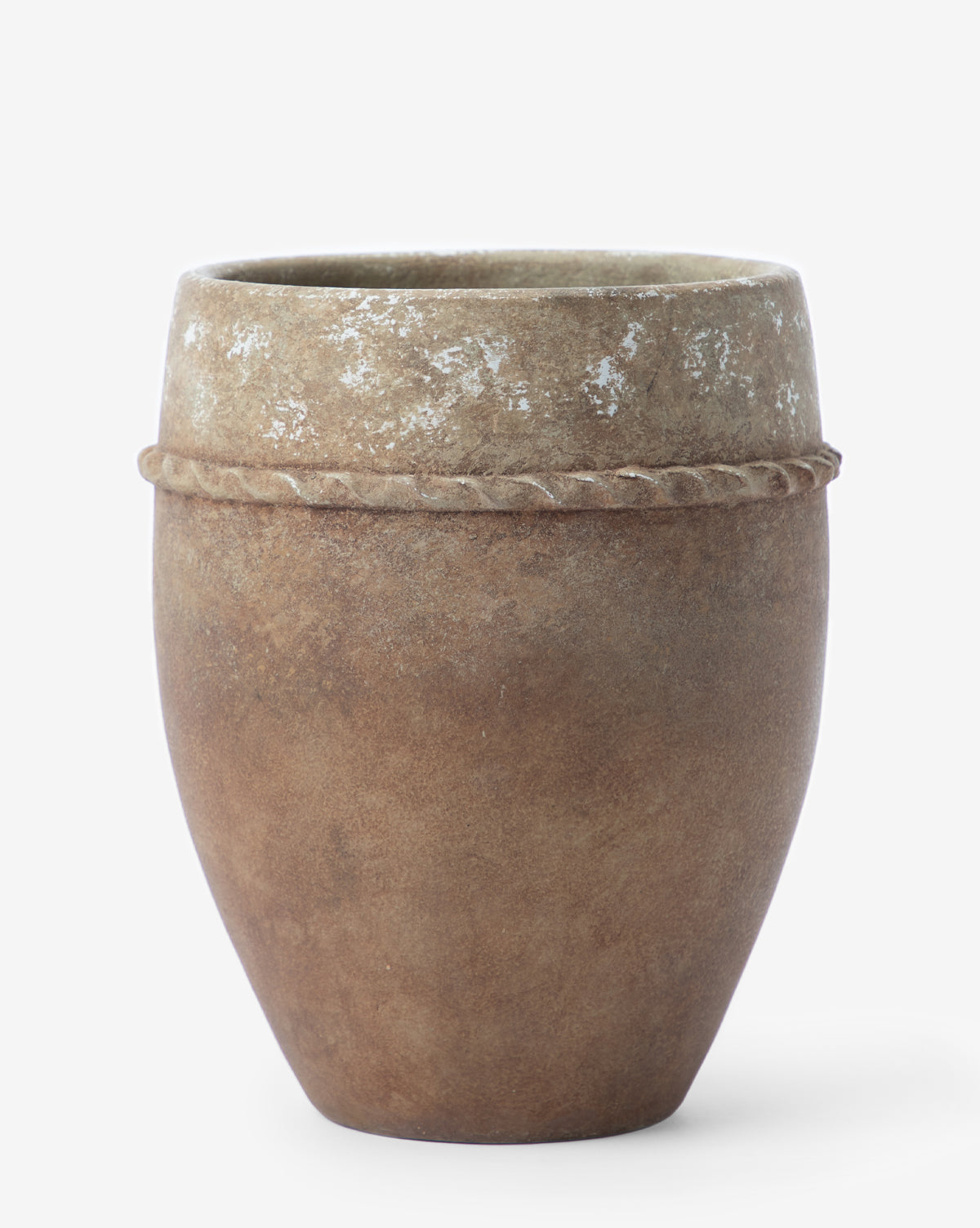Small Landis Planter created in ceramic and textured matte glaze from McGee & Co.