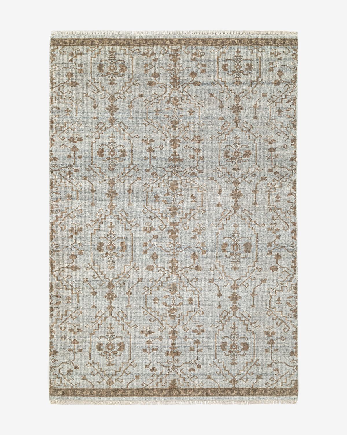 McGee & Co. hand knotted 100% wool rug.