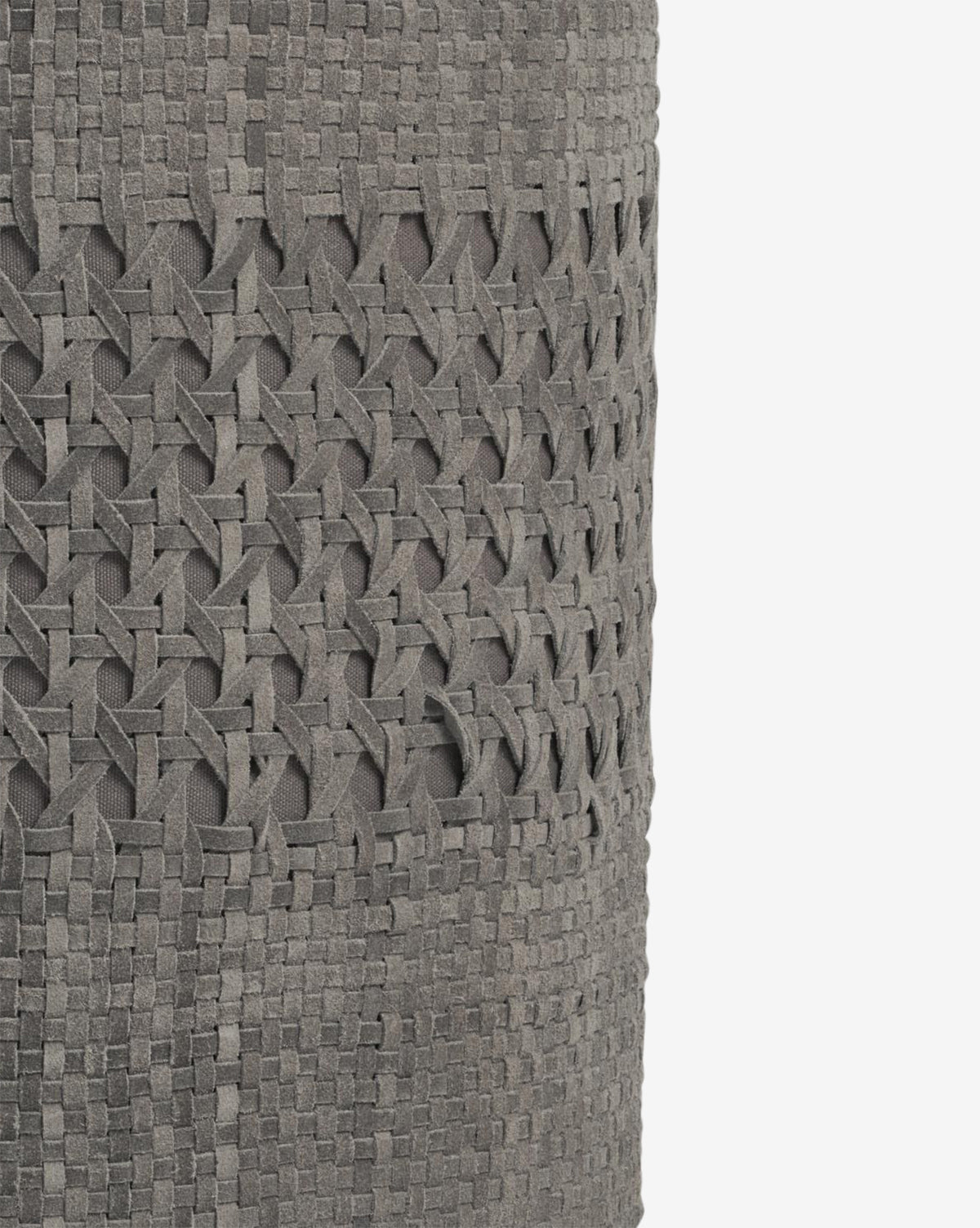 Longmont Suede Ottoman