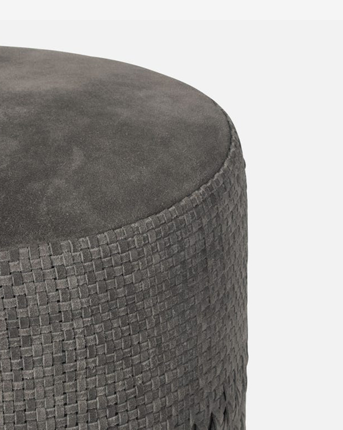 Longmont Suede Ottoman