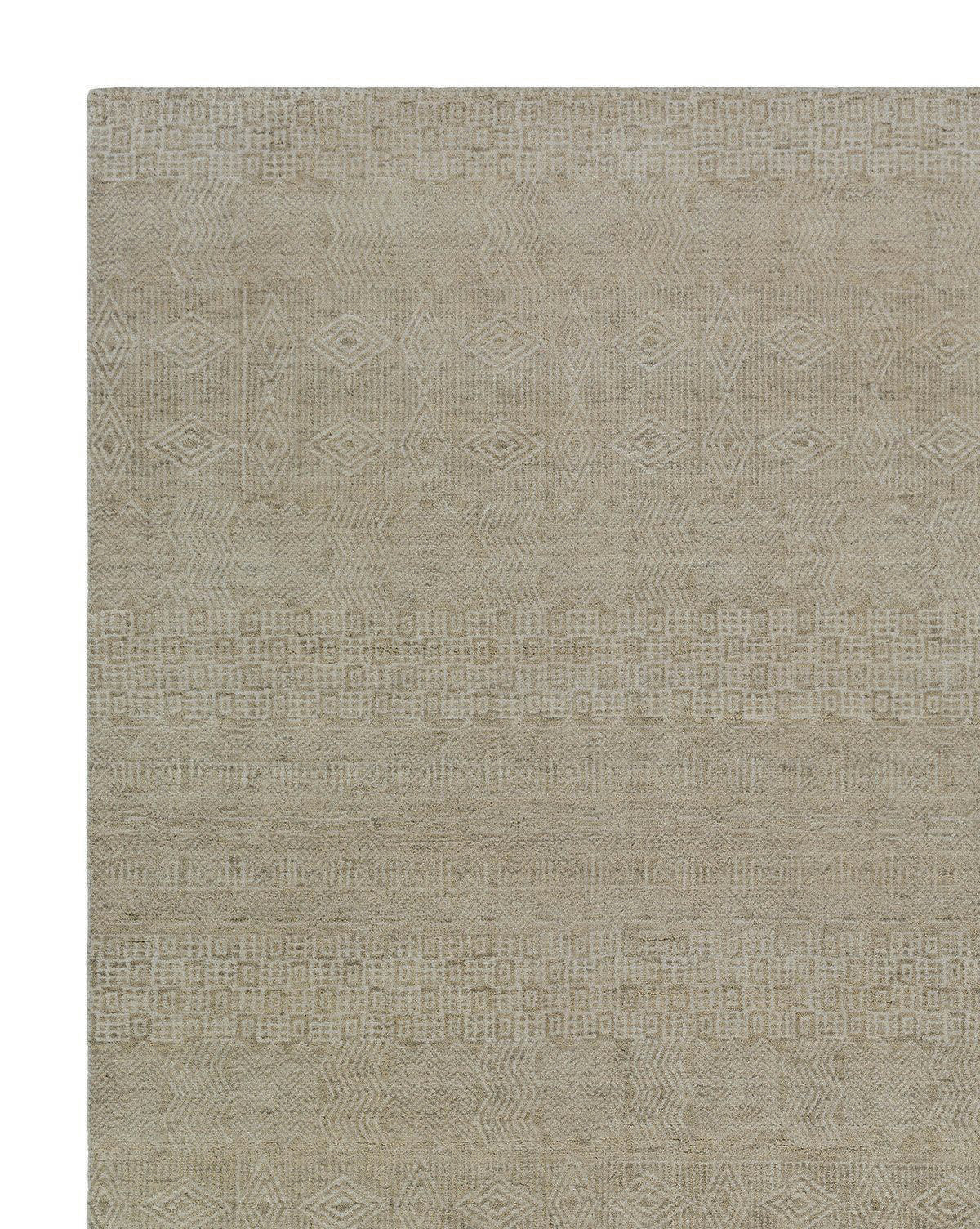 Lucerne Beige Hand-Knotted Rug