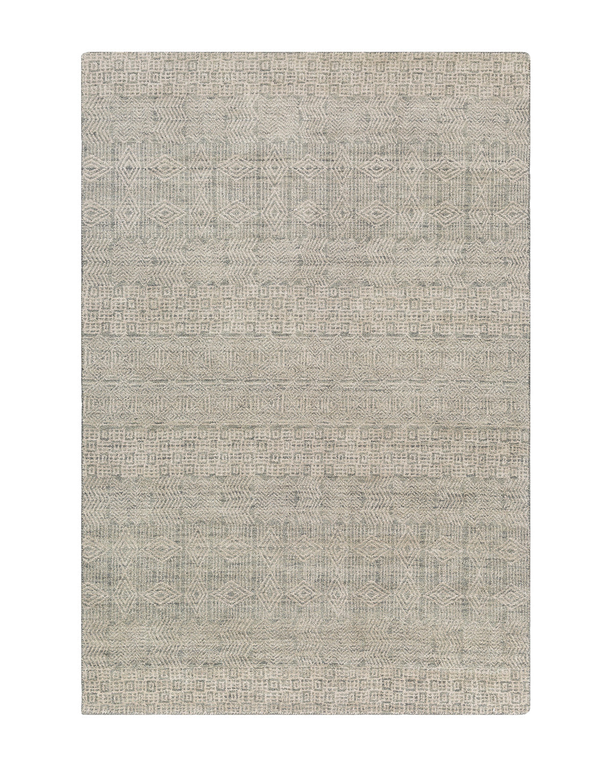 Lucerne Dark Green Hand-Knotted Rug