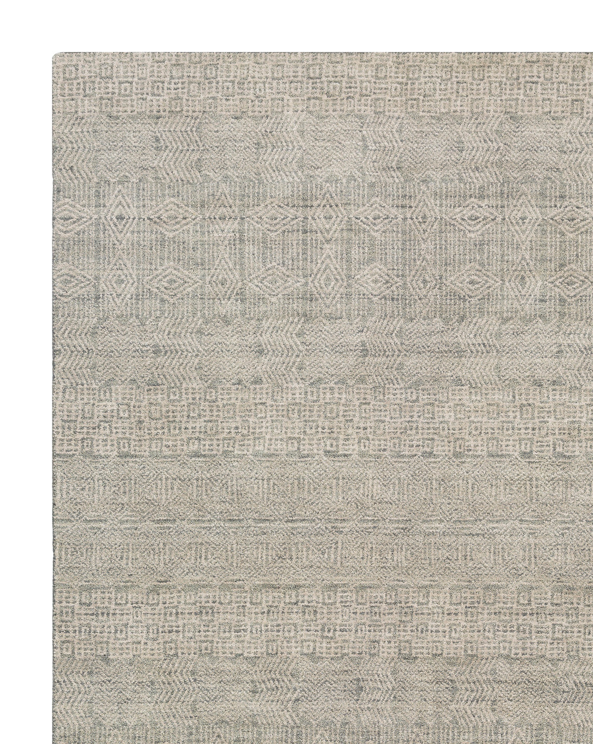 Lucerne Dark Green Hand-Knotted Rug