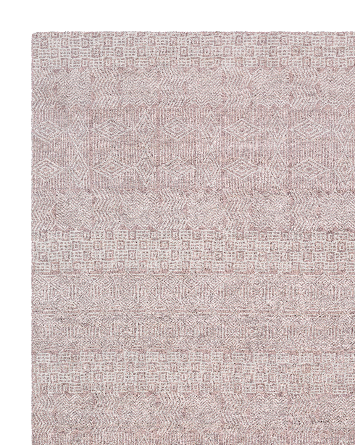 Lucerne Rose Hand-Knotted Rug