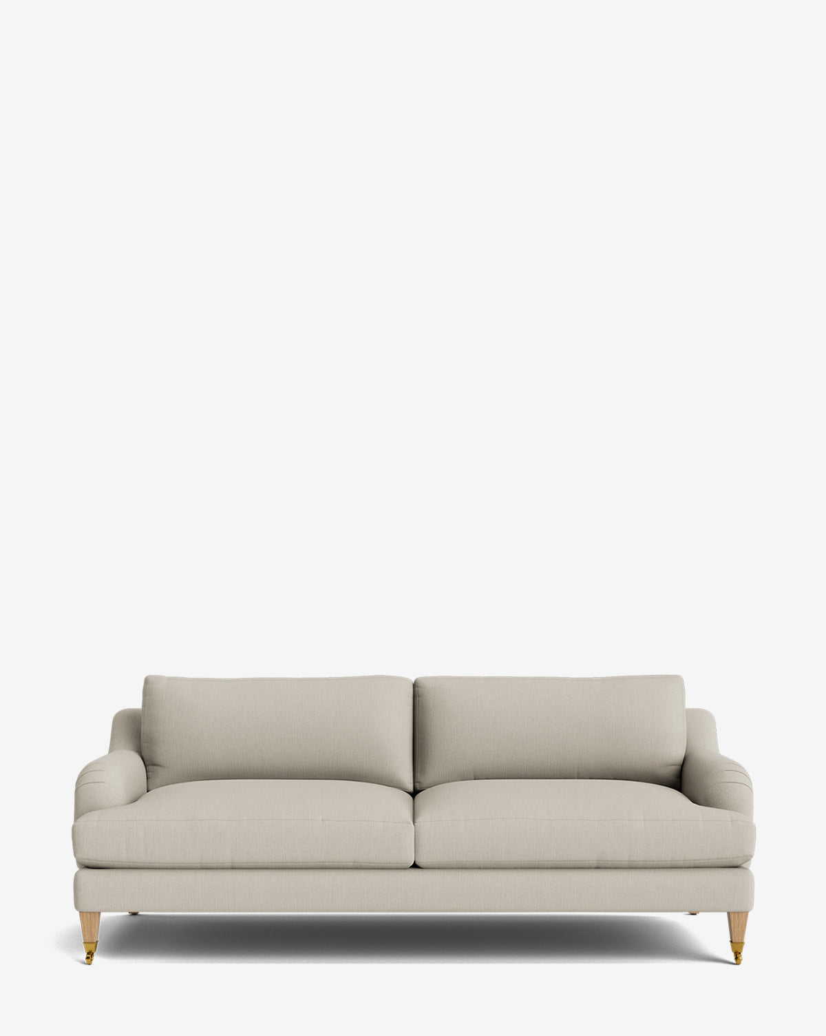 Lucille English Roll Arm Sofa 78"