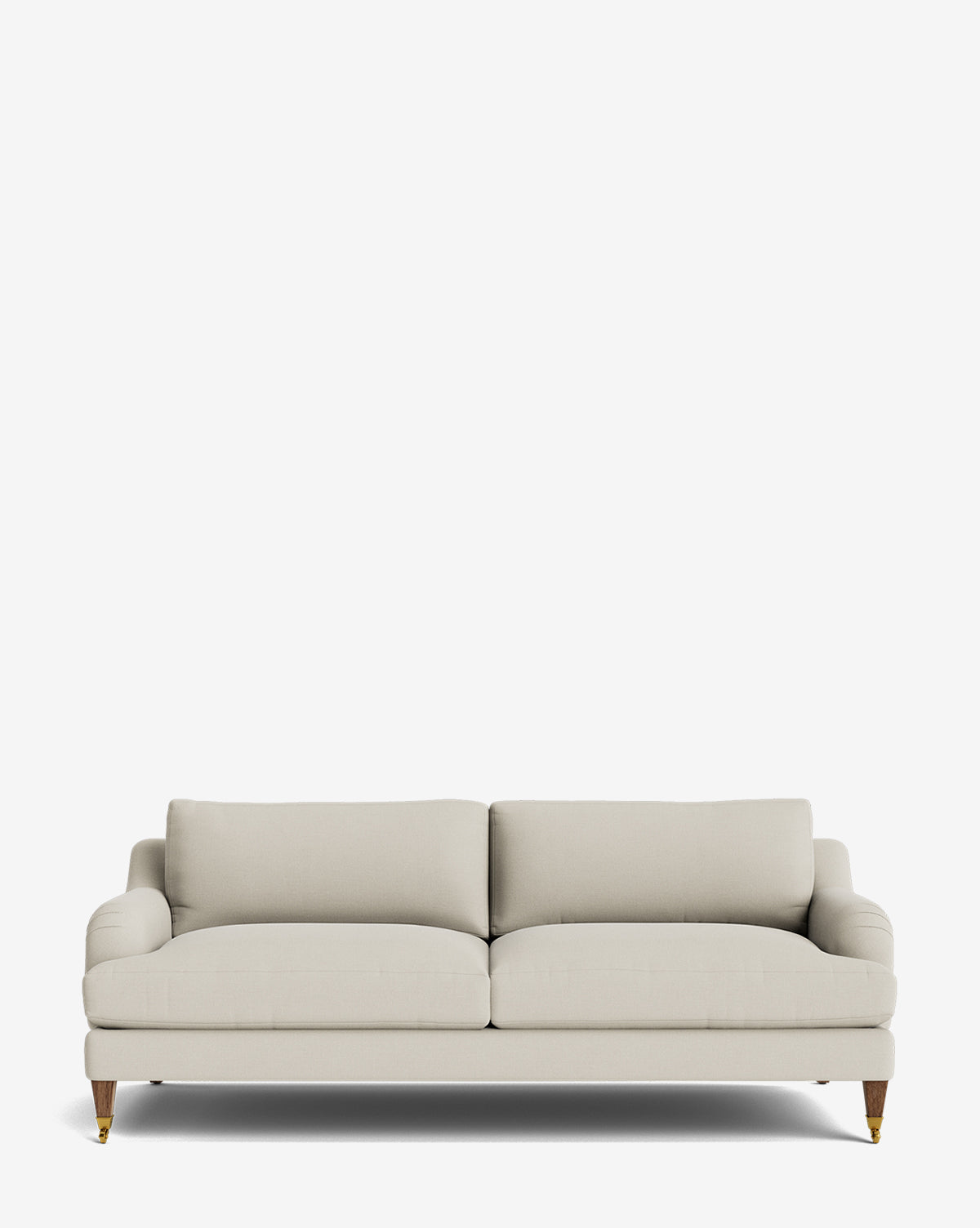 Lucille English Roll Arm Sofa 78"