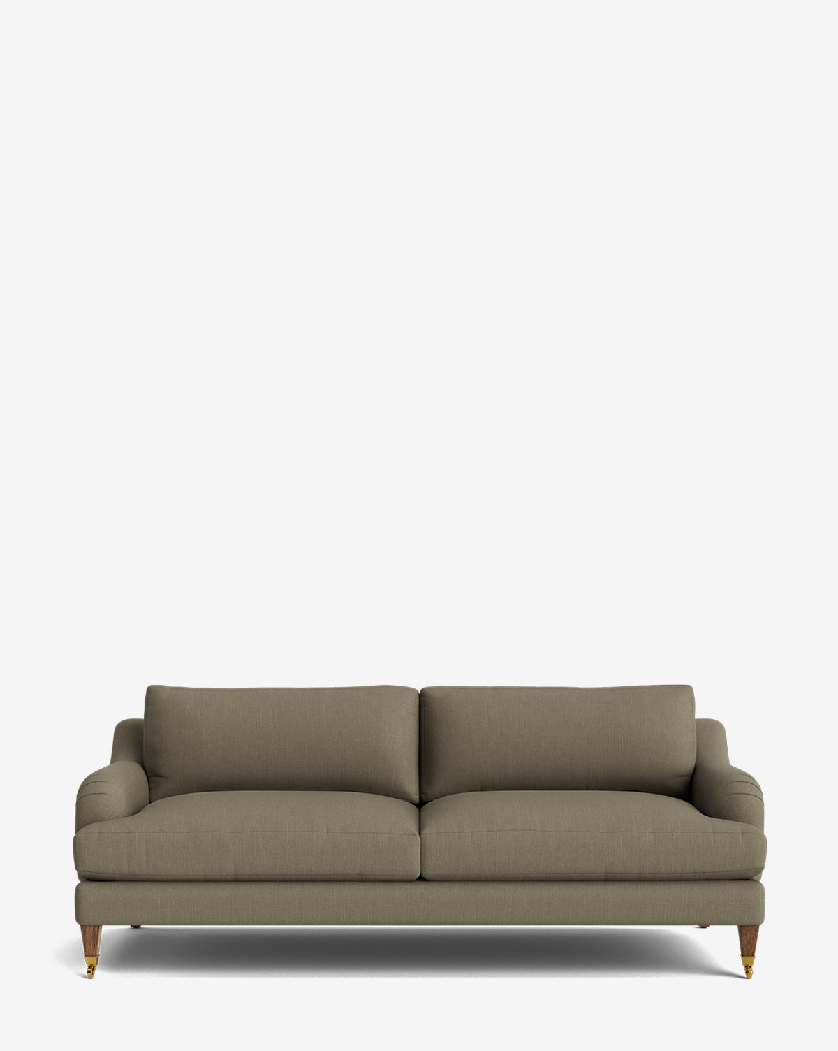 Lucille English Roll Arm Sofa 78"