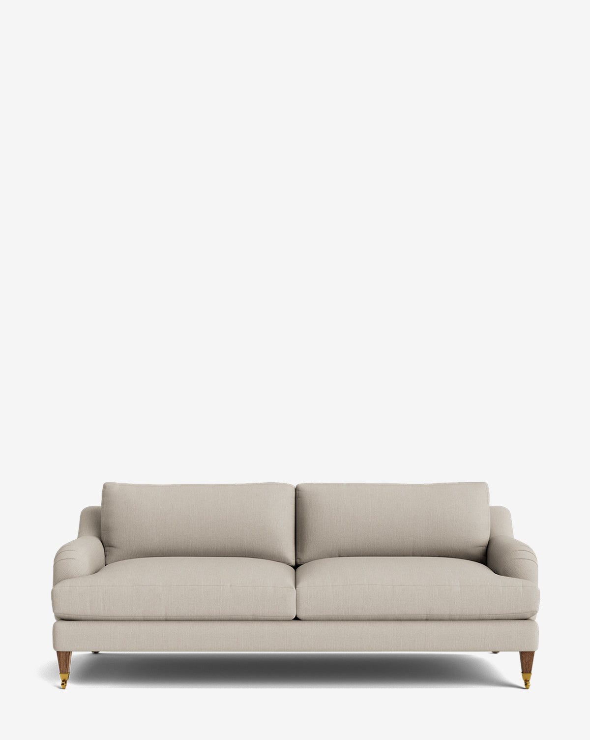 Lucille English Roll Arm Sofa 78"