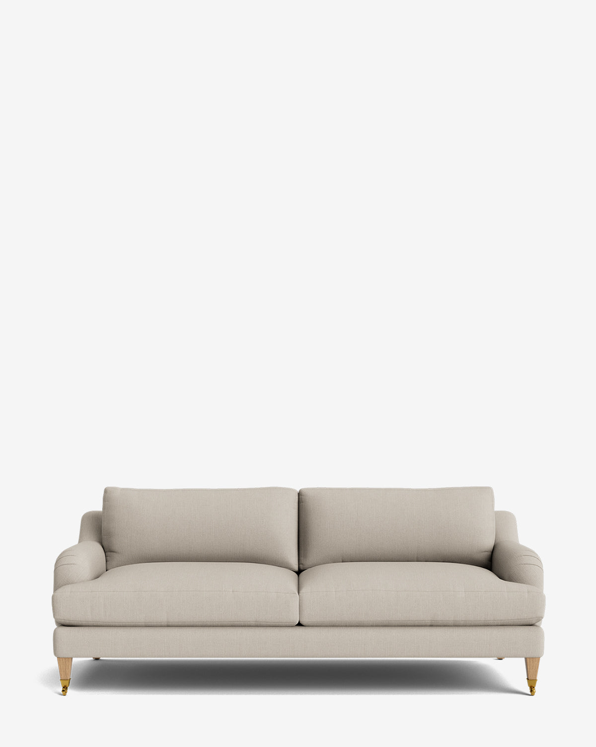 Lucille English Roll Arm Sofa 78"