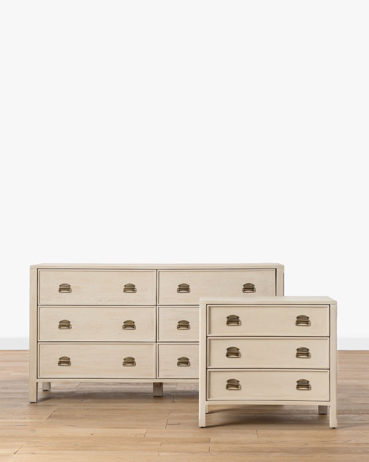Mackenna White Oak Nightstand