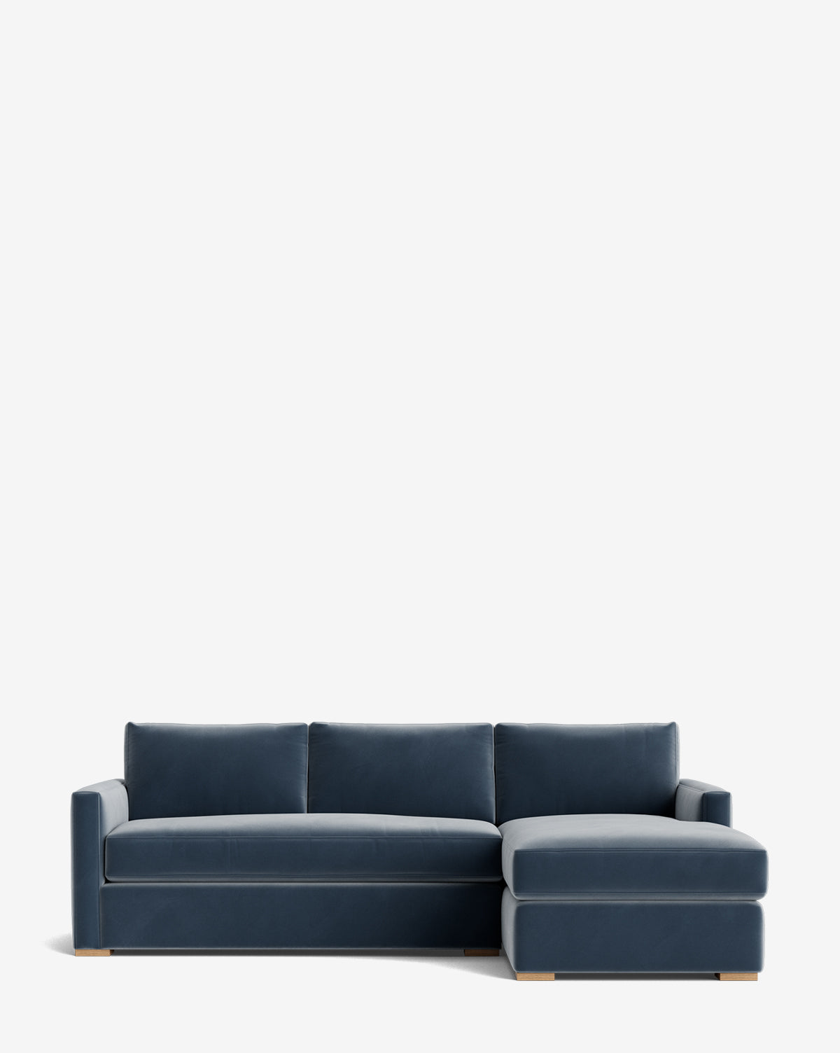 Macy Upholstered Chaise Sectional 101"