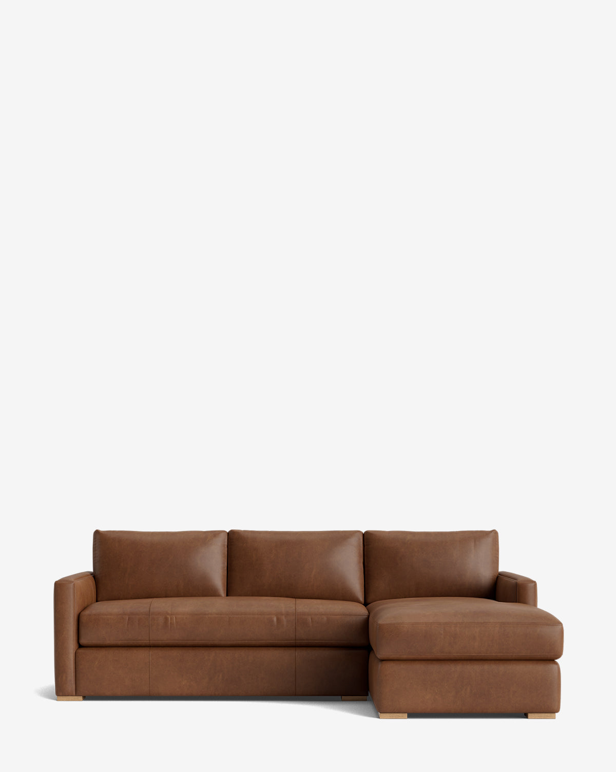Macy Upholstered Chaise Sectional 101"
