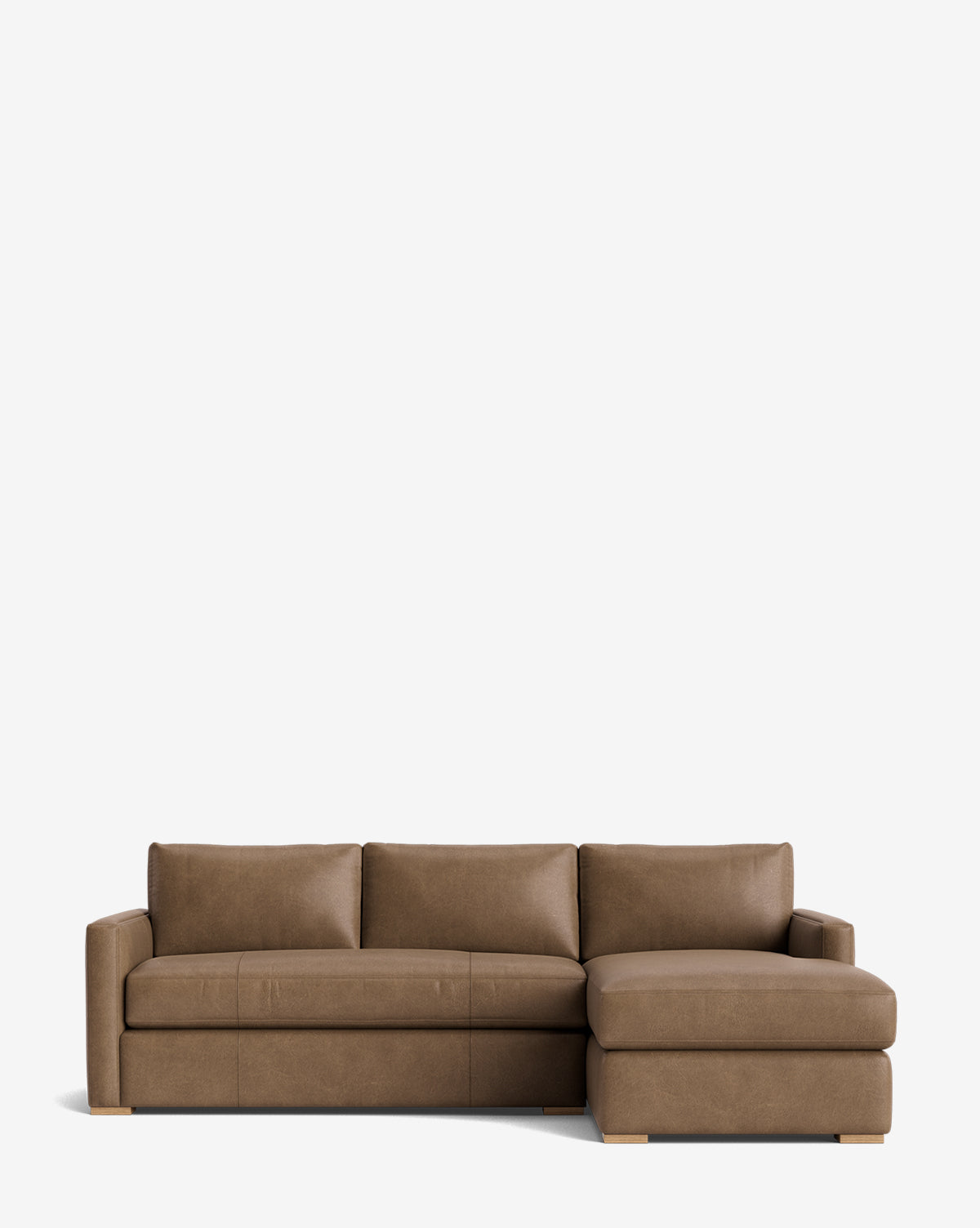 Macy Upholstered Chaise Sectional 101"