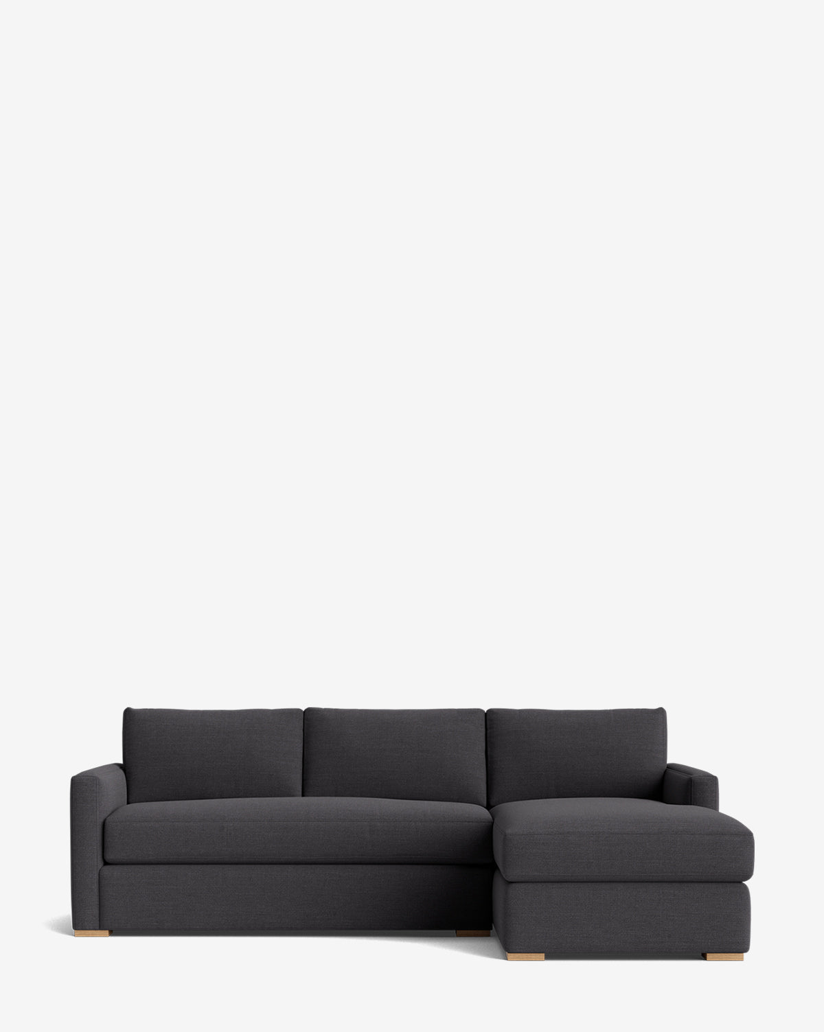 Macy Upholstered Chaise Sectional 101"