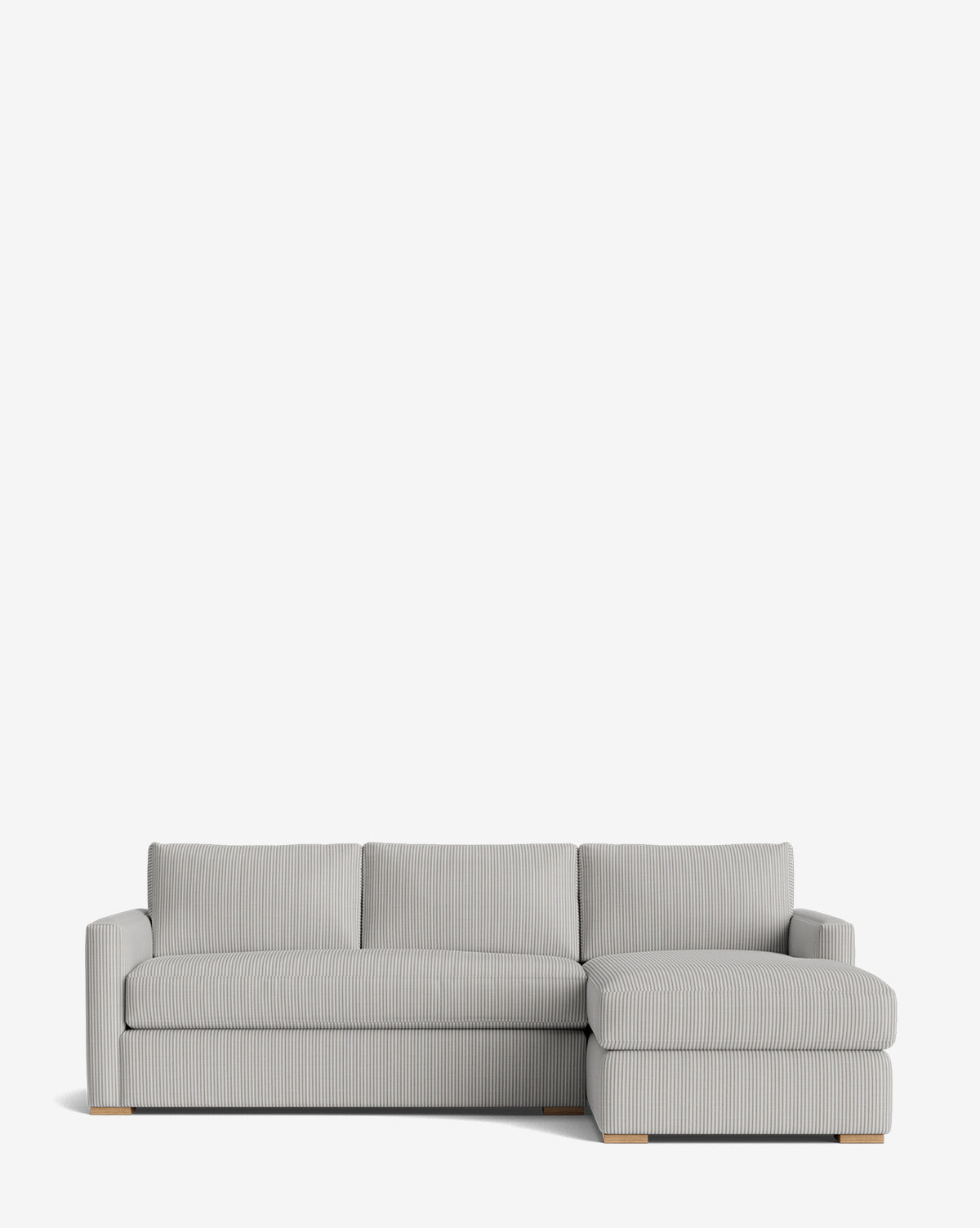 Macy Upholstered Chaise Sectional 101"
