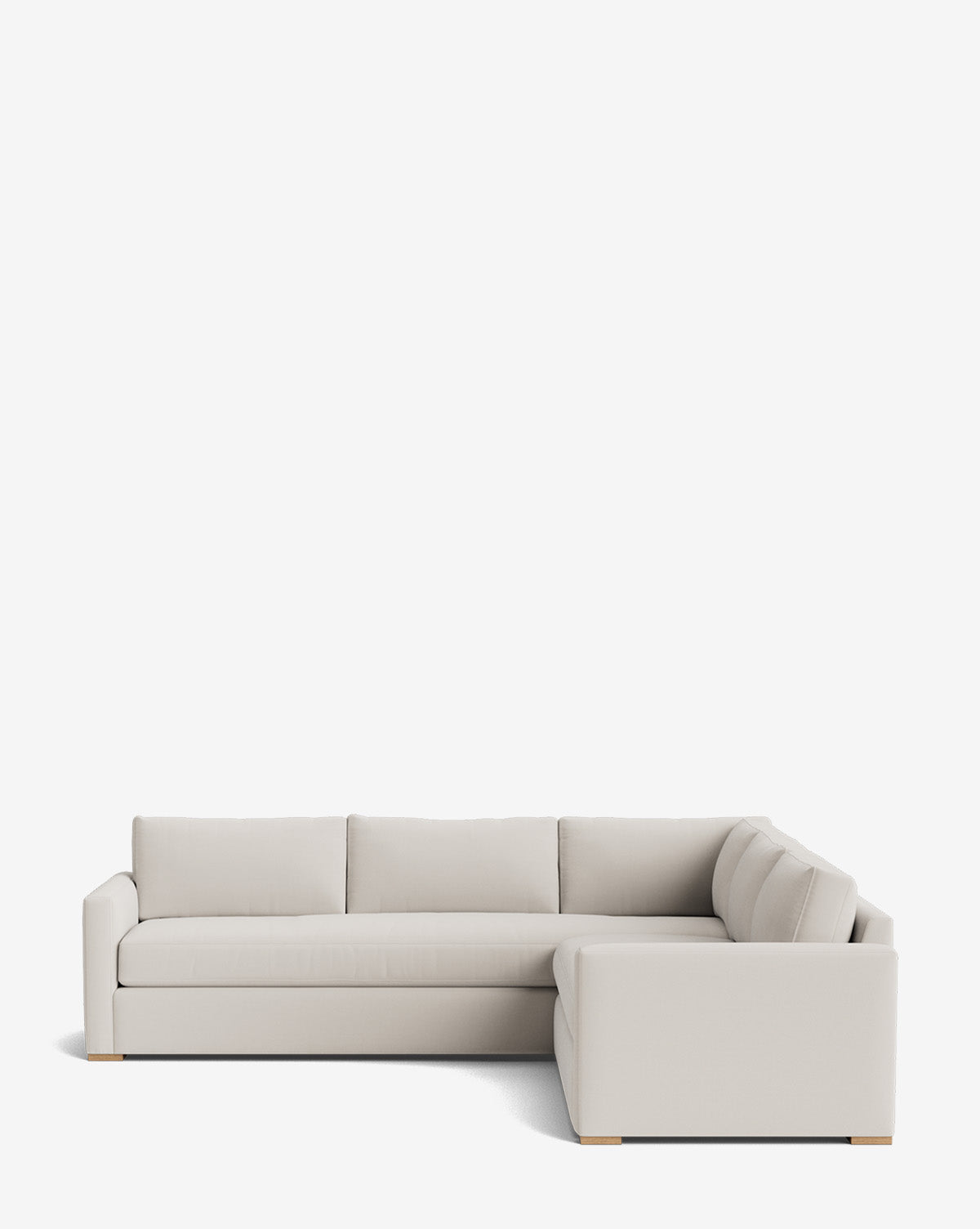 Macy Upholstered L Sectional 108"