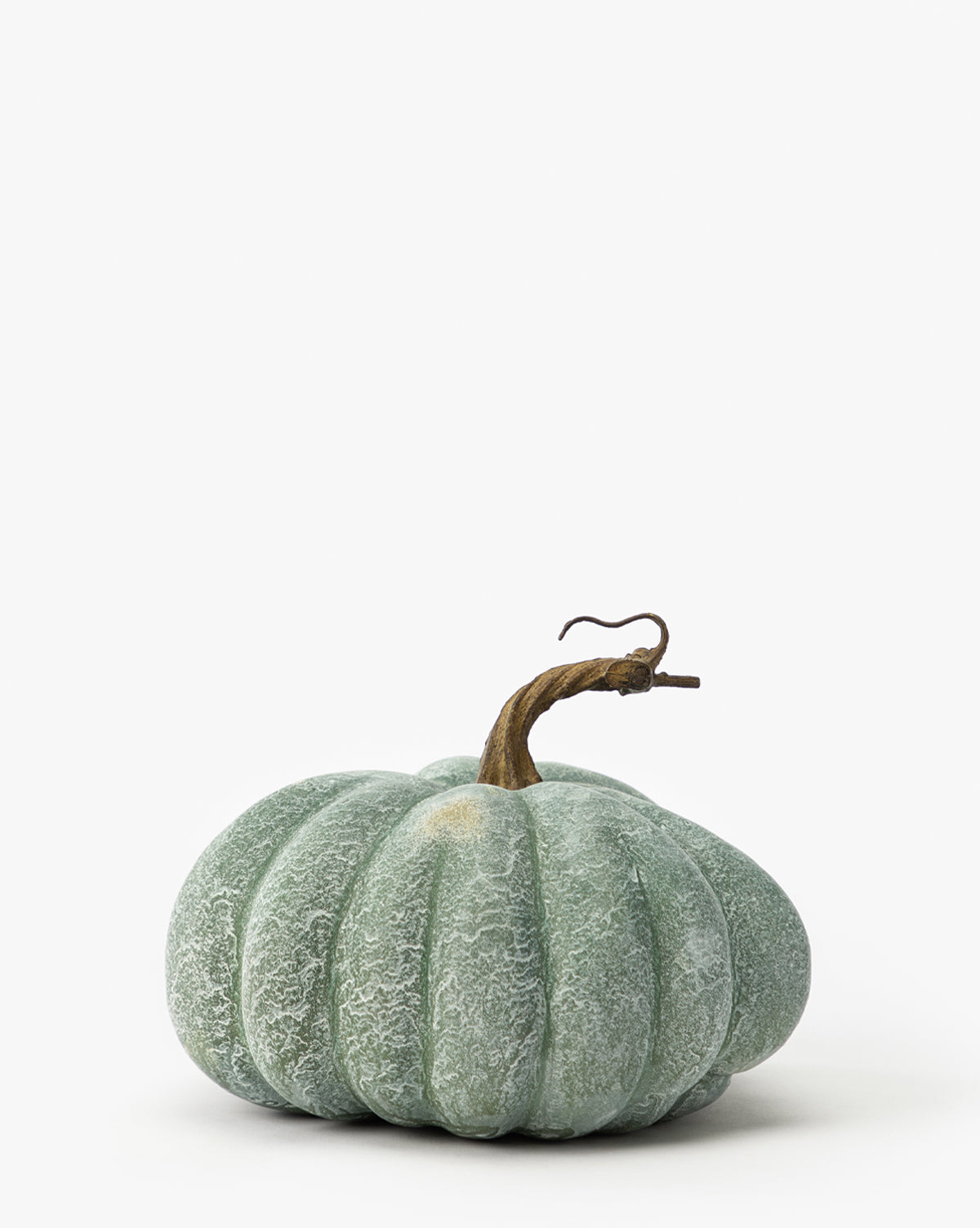 Muted Green Faux Pumpkin