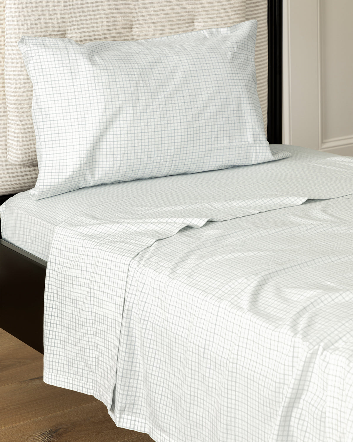 Nell Blue Twin Kids Sheet Set