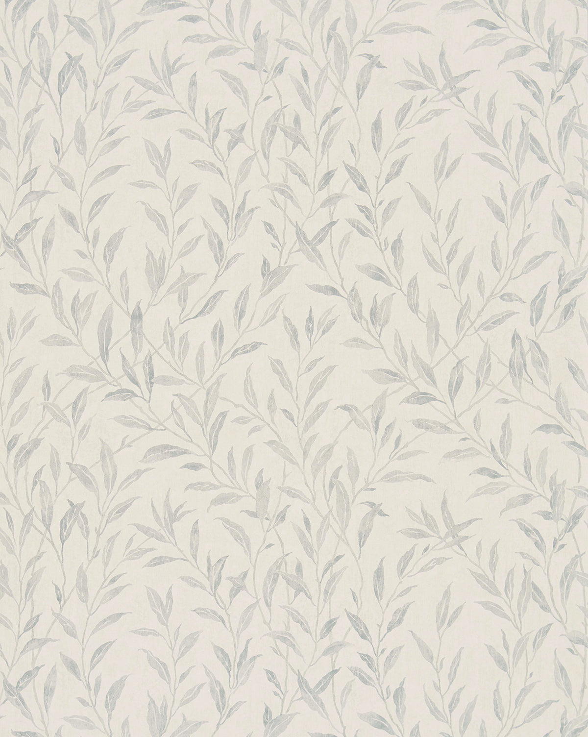 Certainly! Here’s your blended description with the exact string McGee & Co. seamlessly incorporated at the end: Osier Wallpaper by Sanderson Design Group, Inc. features a light beige background with delicate grayish-blue leafy floral motifs, evenly spread for a soft, natural elegance in a neutral palette. McGee & Co.