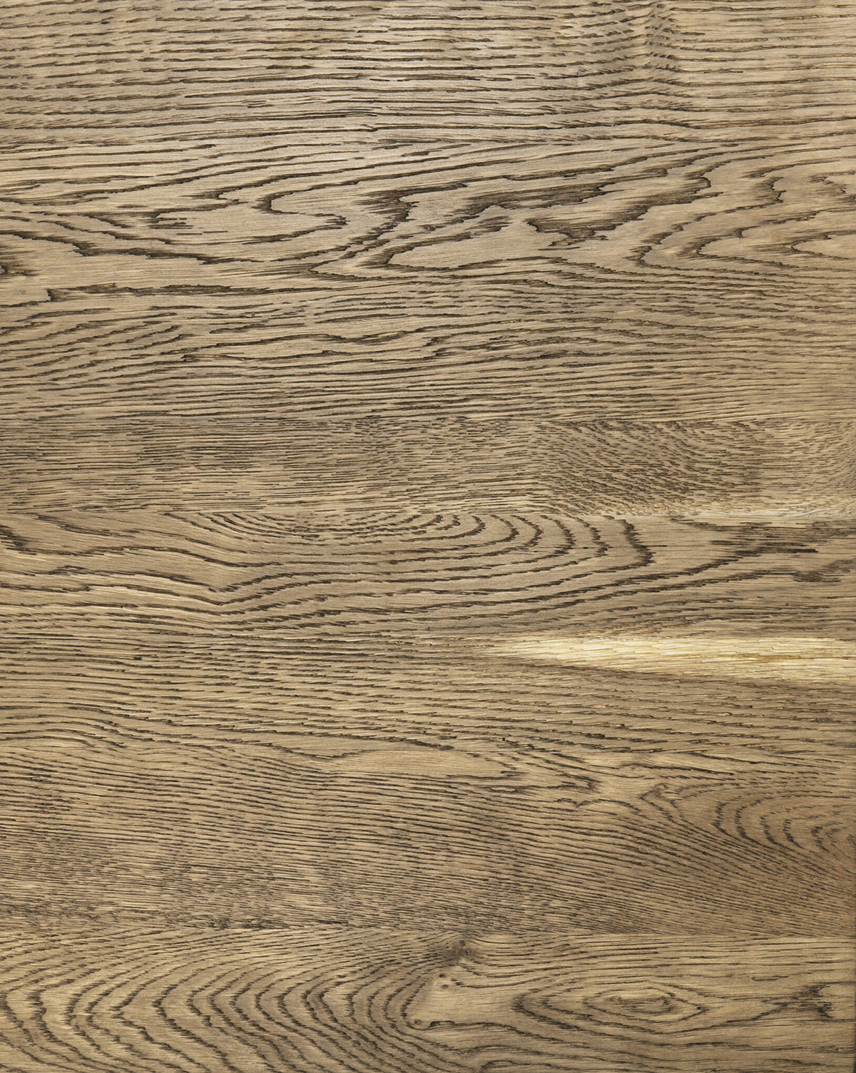 Close-up of the Ovitt Side Table, showcasing its rustic light brown finish with natural wood grain patterns and unique color and texture variations, by McGee & Co.