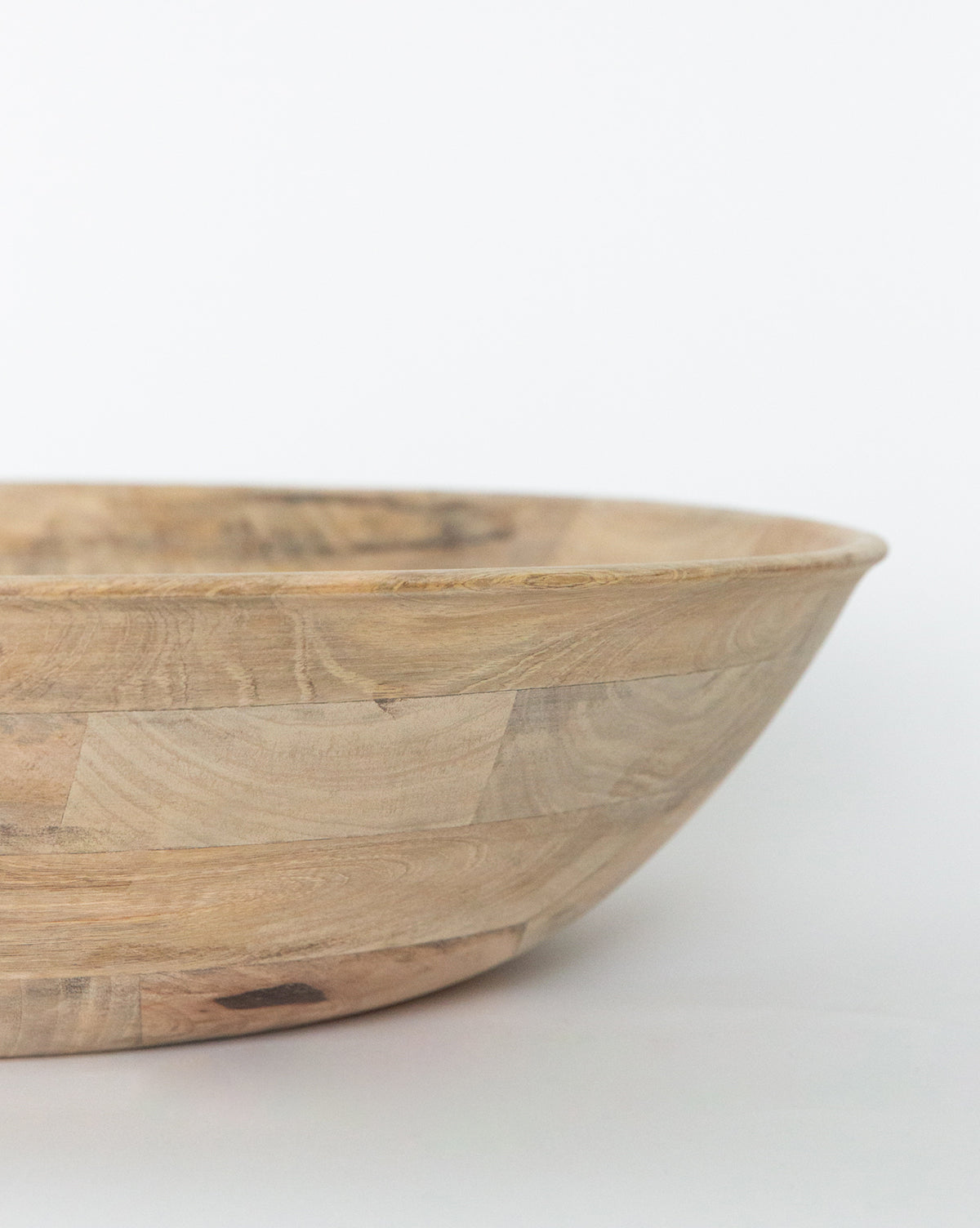 Patchwork Wooden Bowl