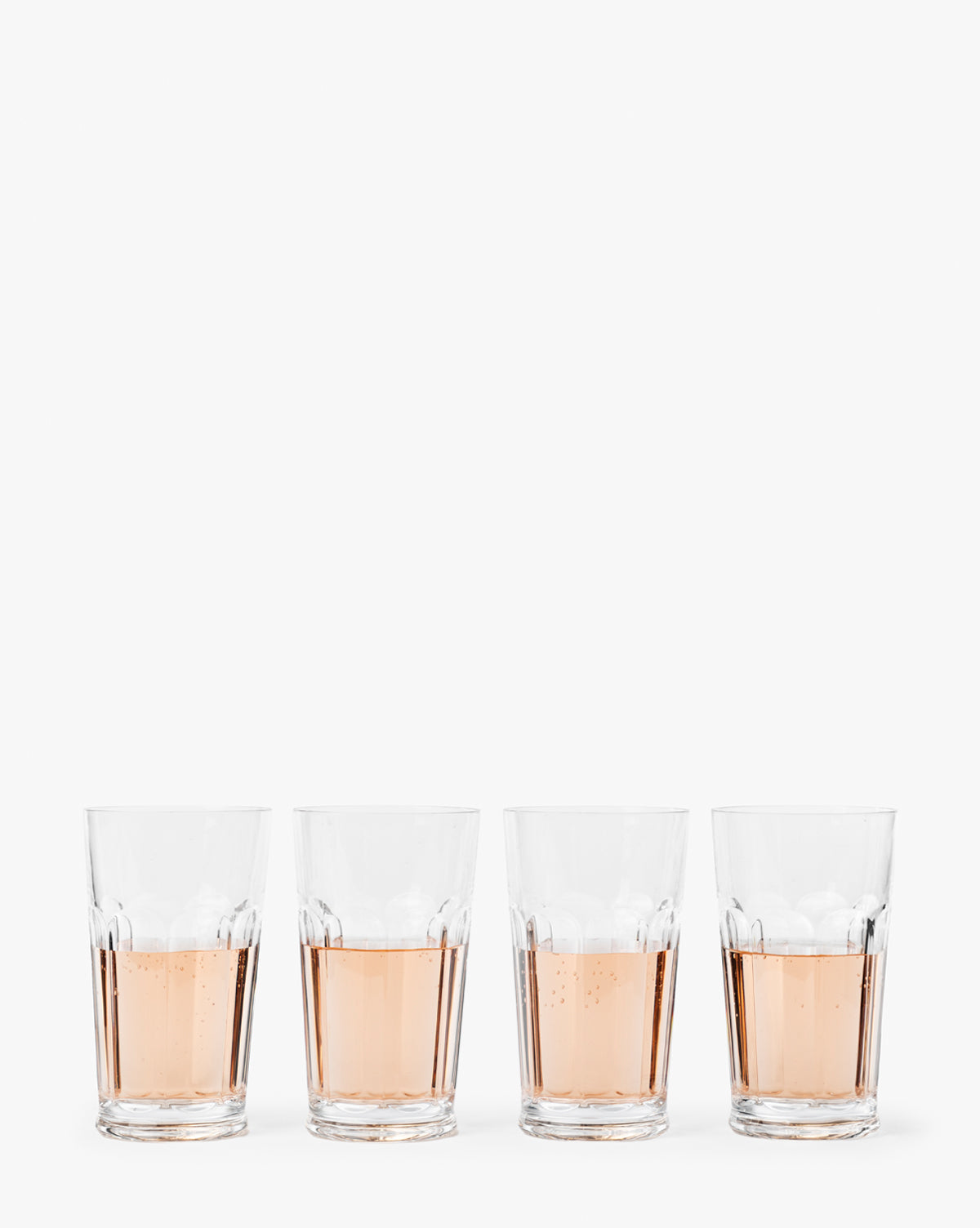 Pickwick Acrylic Highball Glasses (Set of 4)