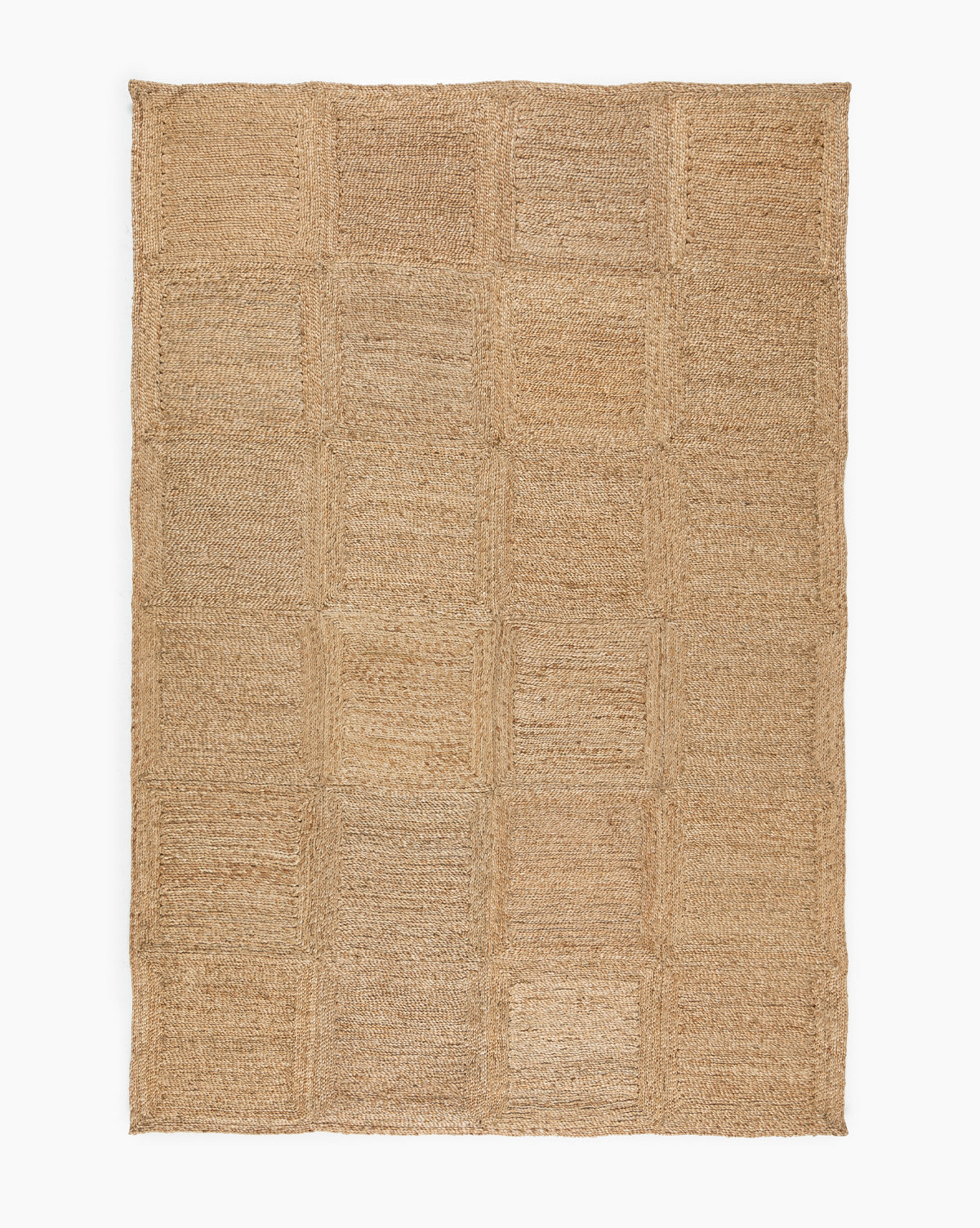 Pieced Handwoven Jute Rug