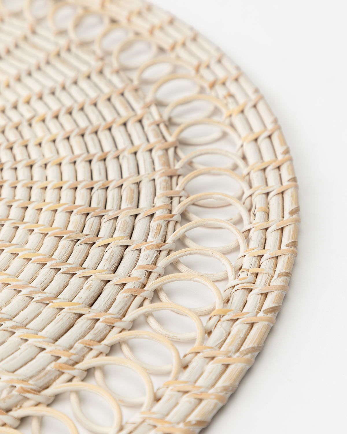 Round Rattan Placemat