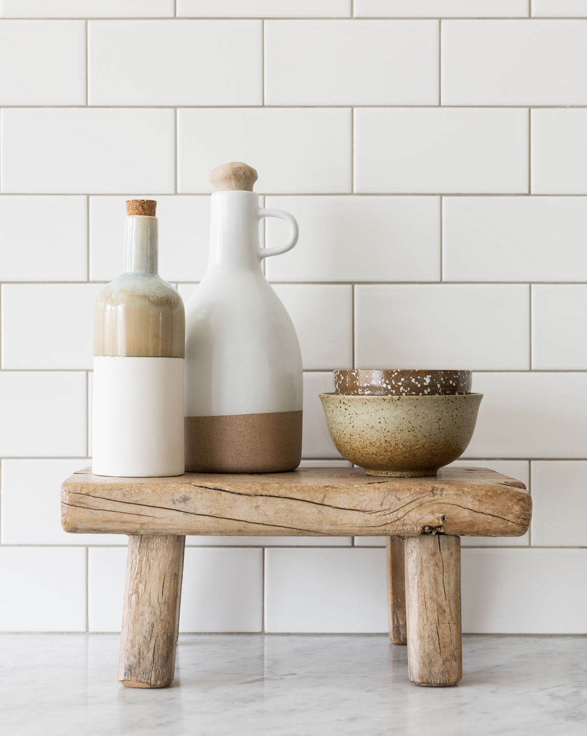 Dipped Ceramic Bottle