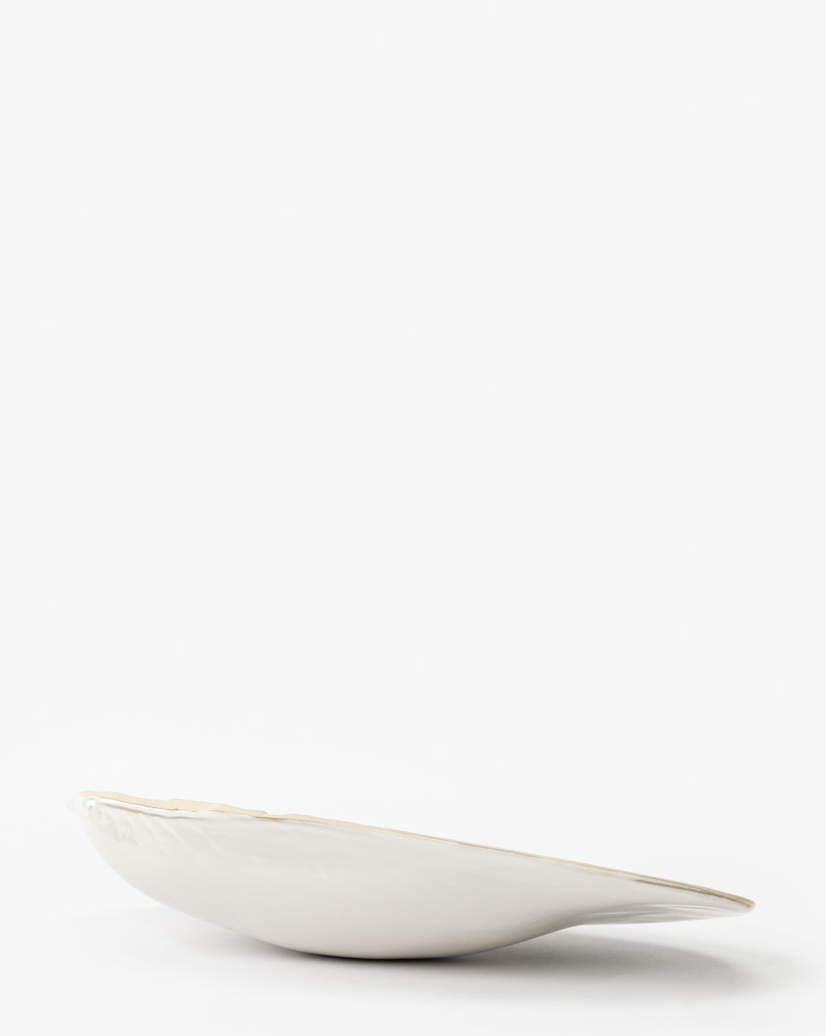 Shell Shaped Stoneware Dish