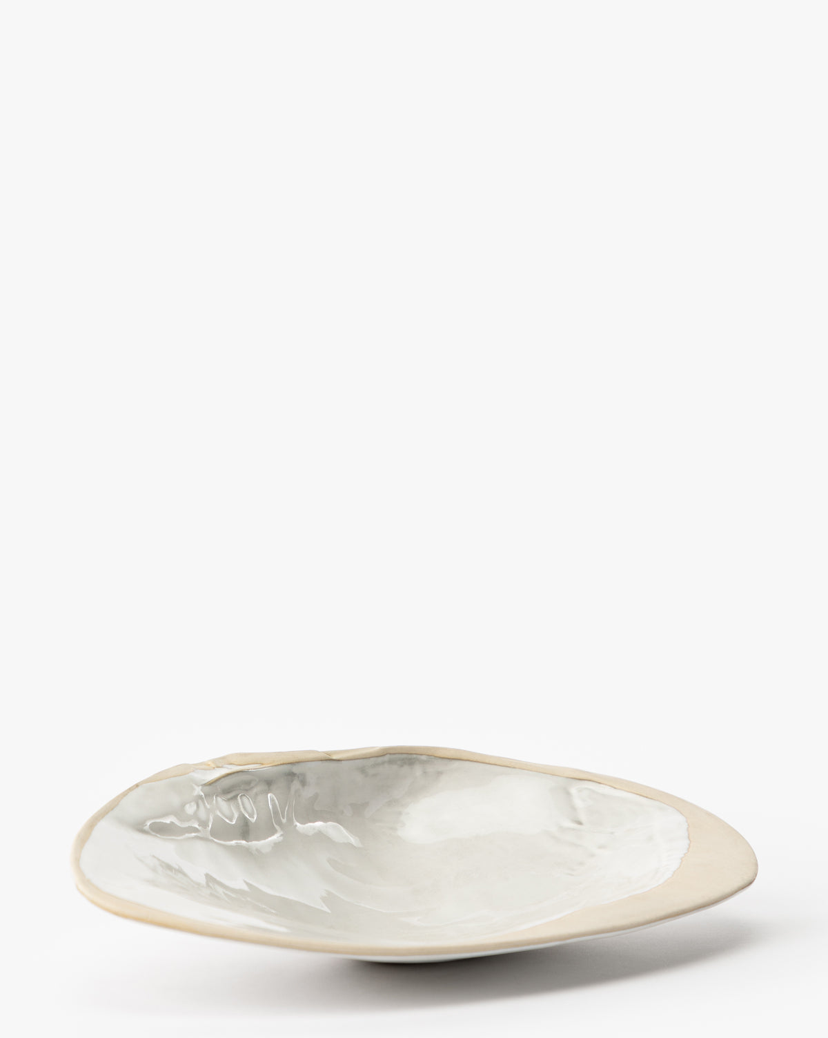 Shell Shaped Stoneware Dish