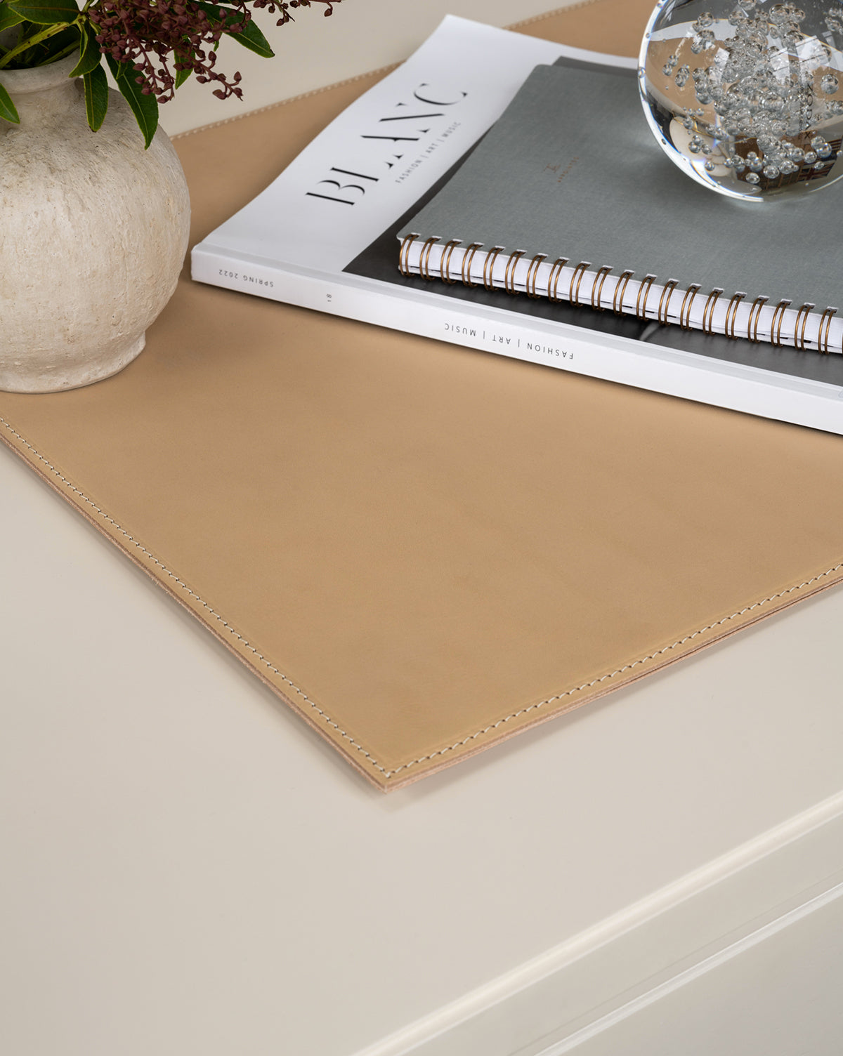 Rupert Leather Desk Blotter