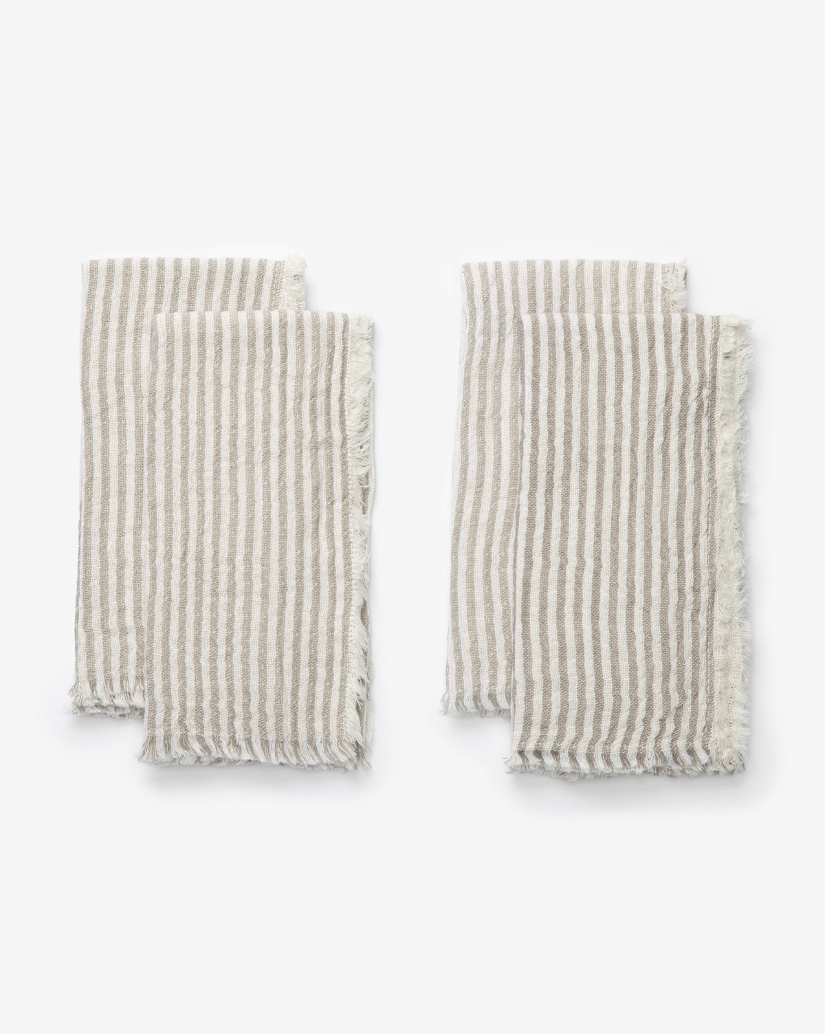 Striped Fringe Napkins