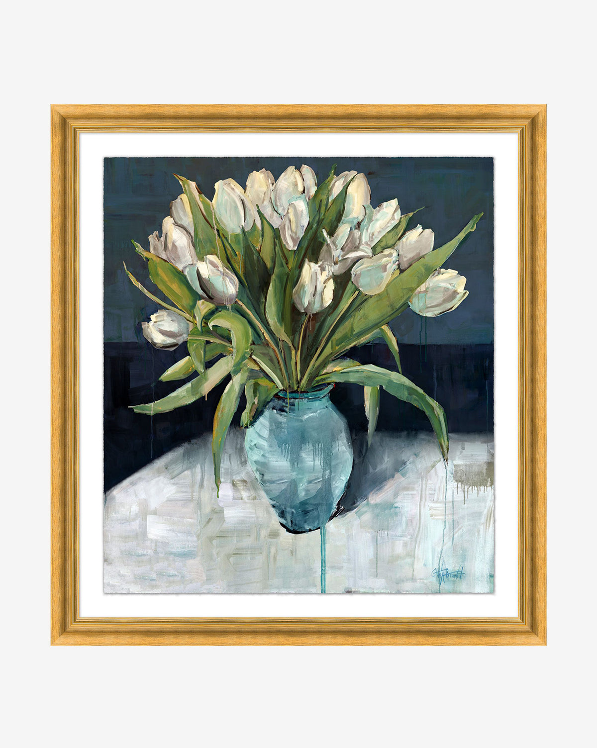 Vase of Tulips Still Life