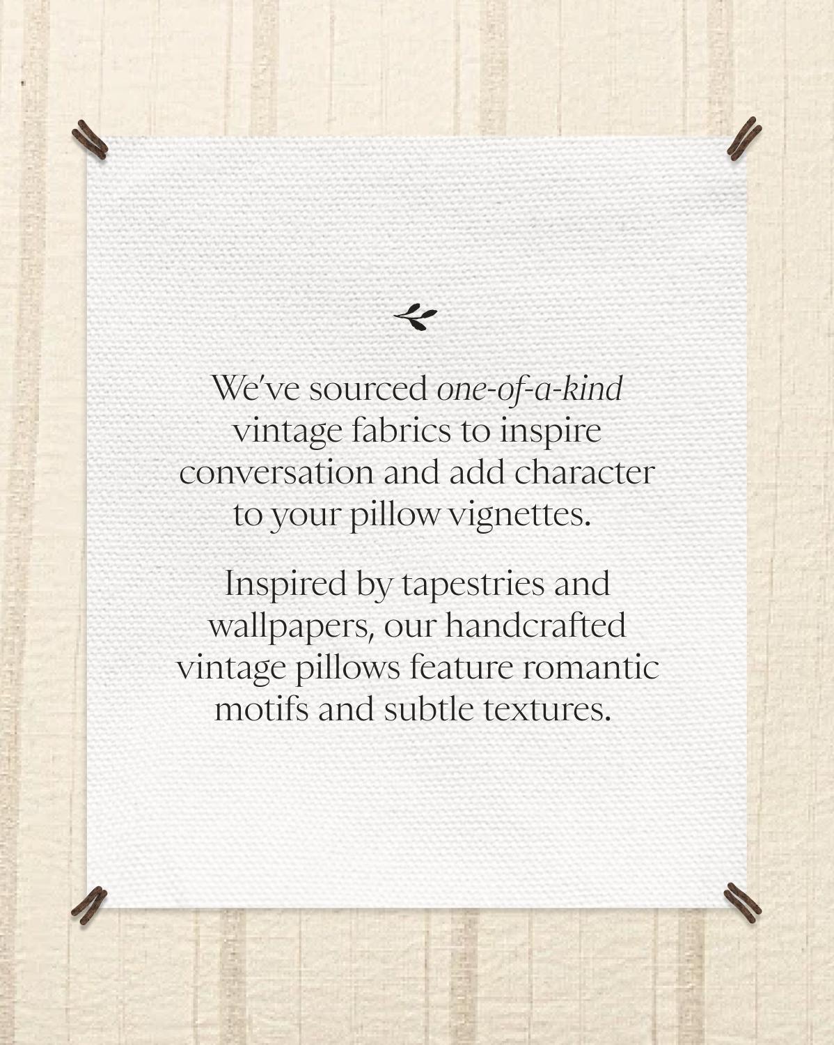 Vintage Beige & White Cream Textured Stripe Pillow Cover