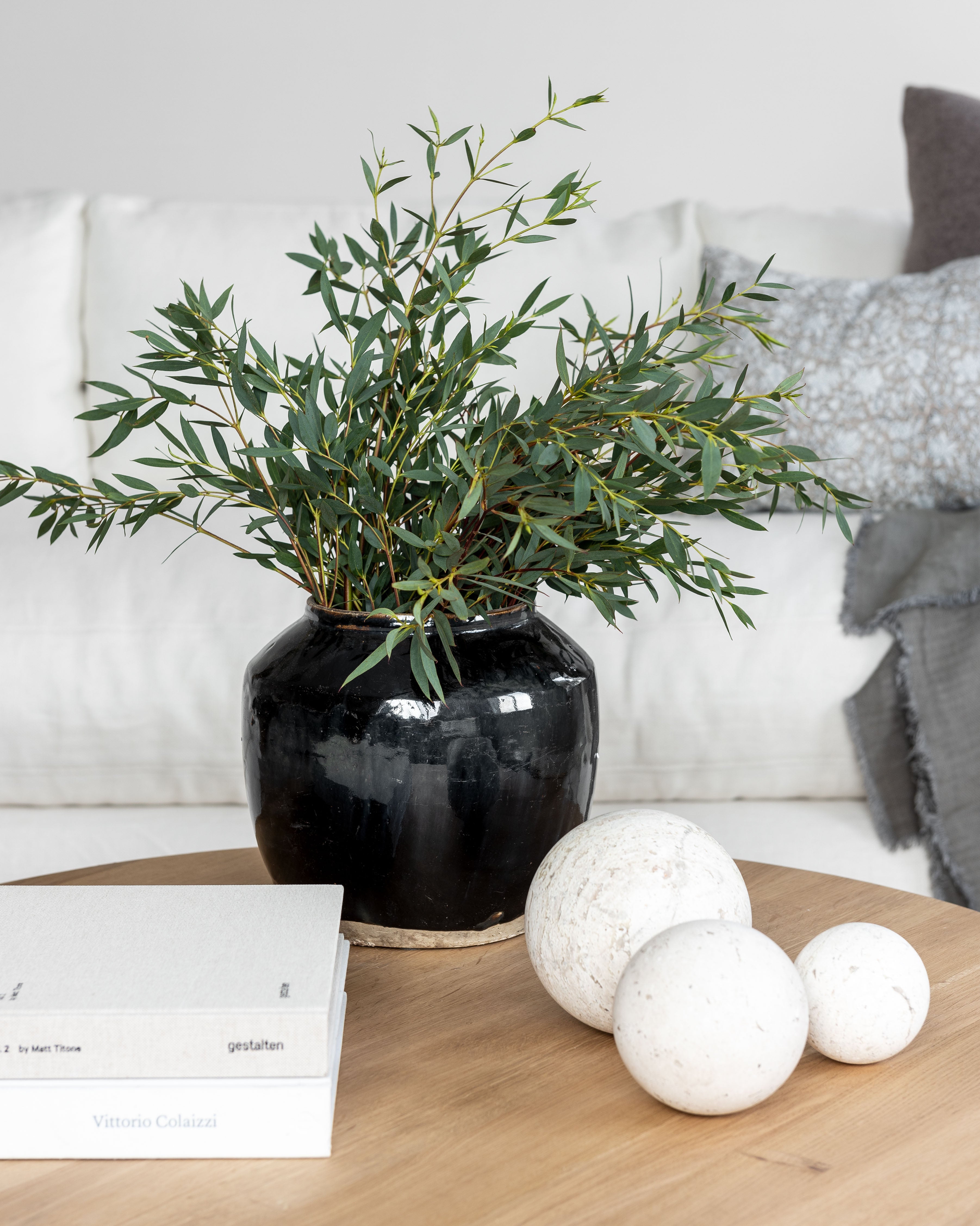 Vintage Glazed Oil Pot