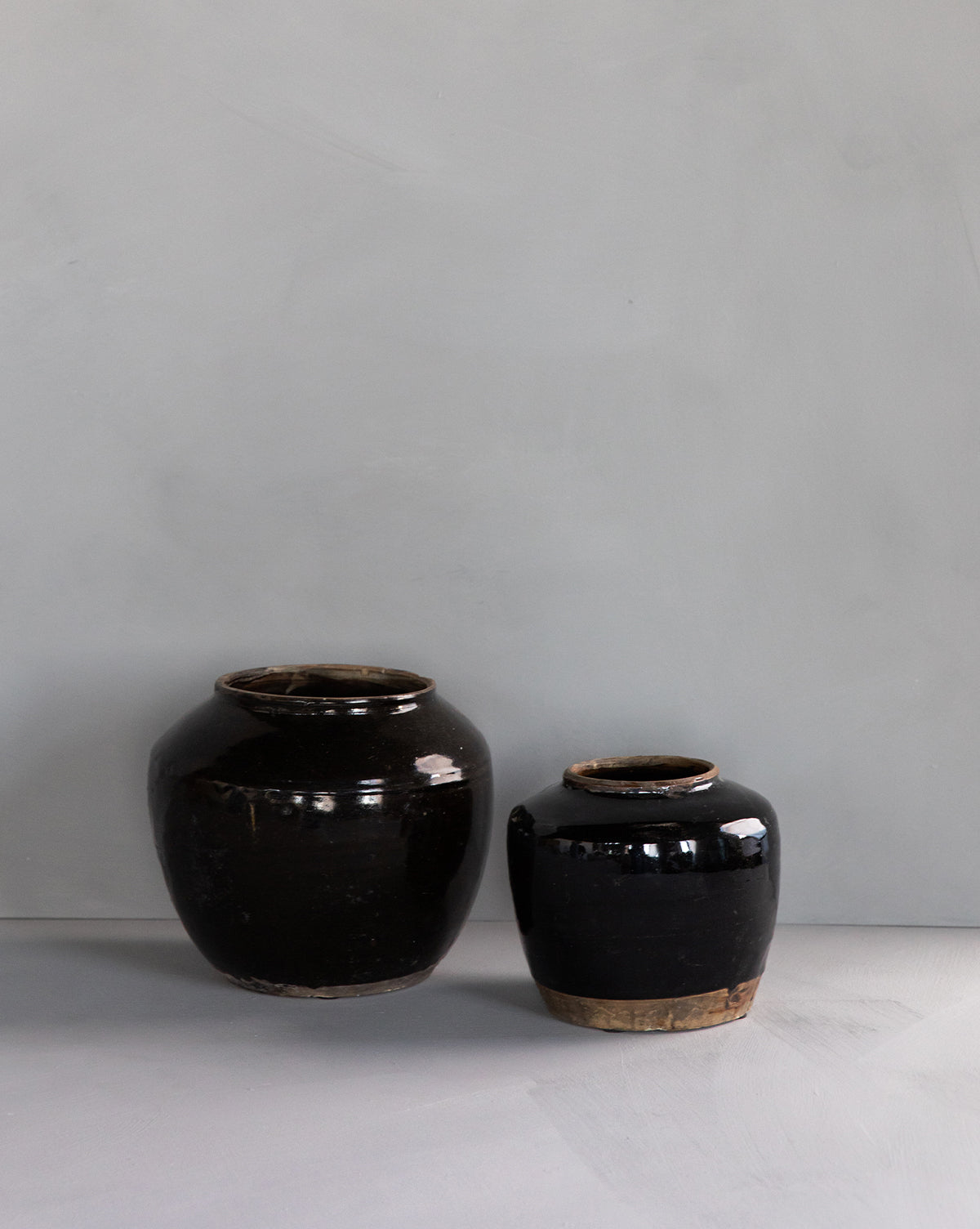 Vintage Glazed Oil Pot